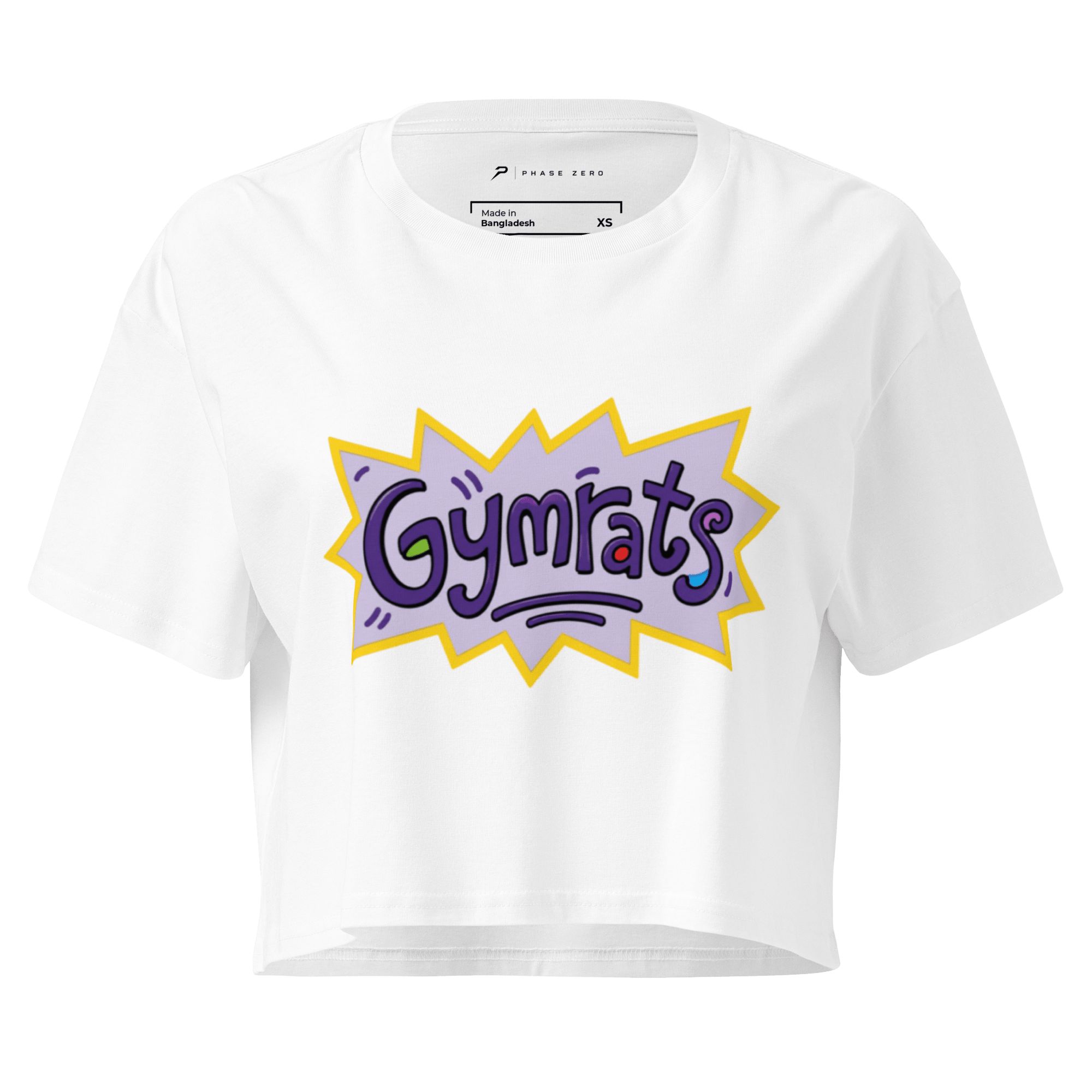 Gymrats Nostalgic Crop Top - Phase Zero Co