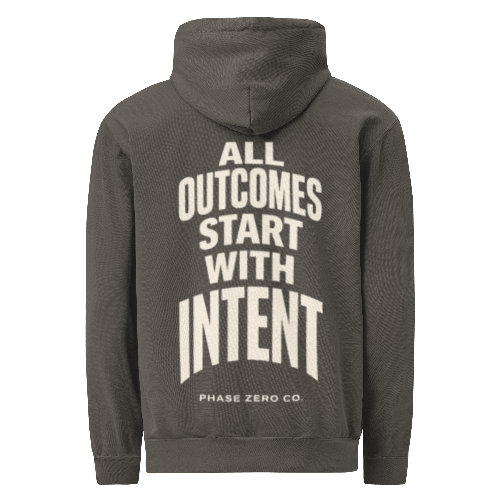 Intent to Outcome Hoodie - Phase Zero Co