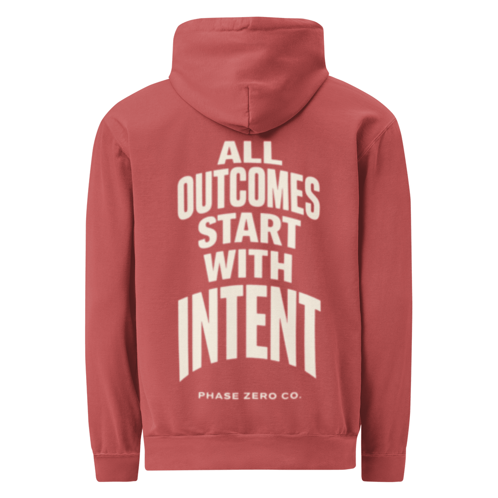 Intent to Outcome Hoodie - Phase Zero Co
