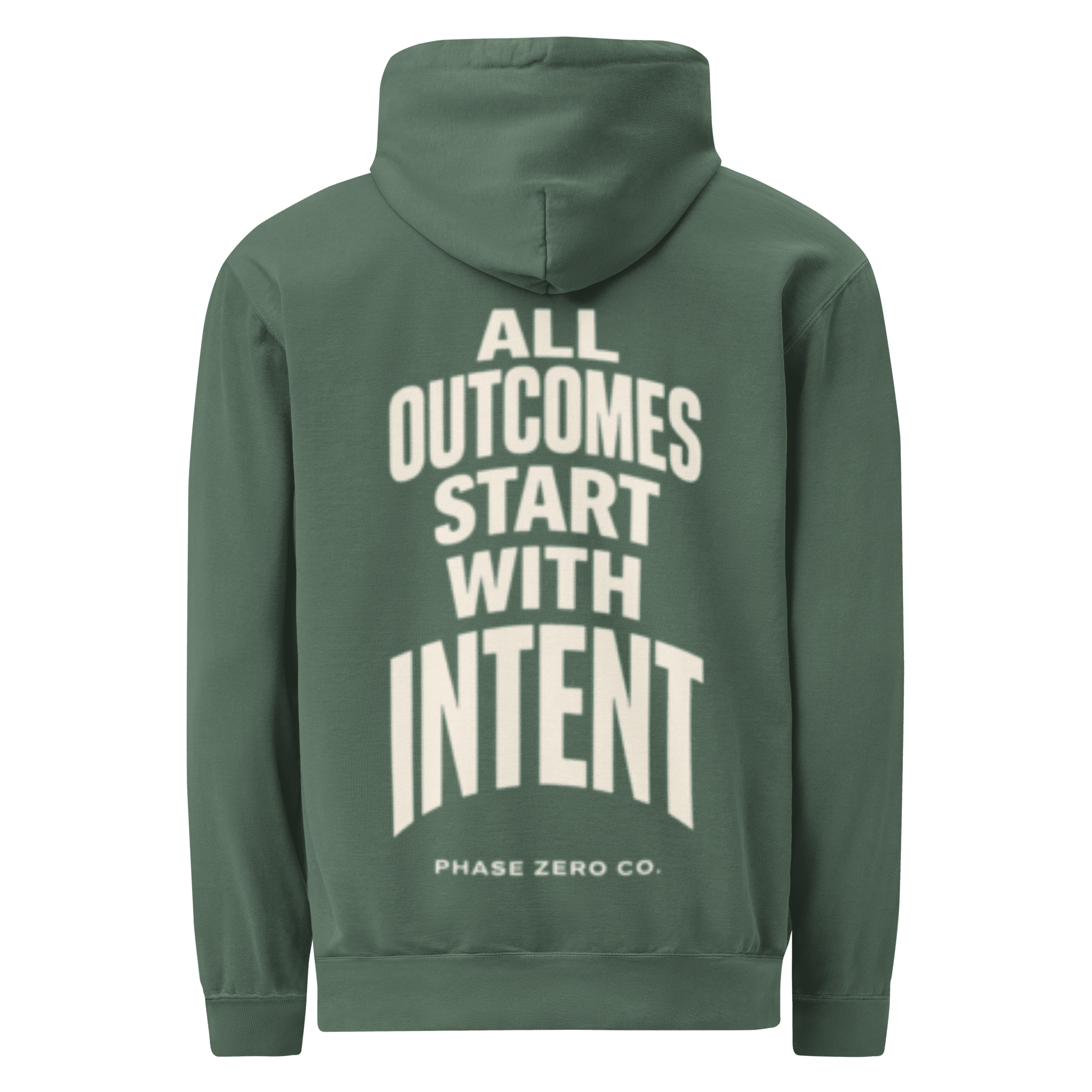 Intent to Outcome Hoodie - Phase Zero Co