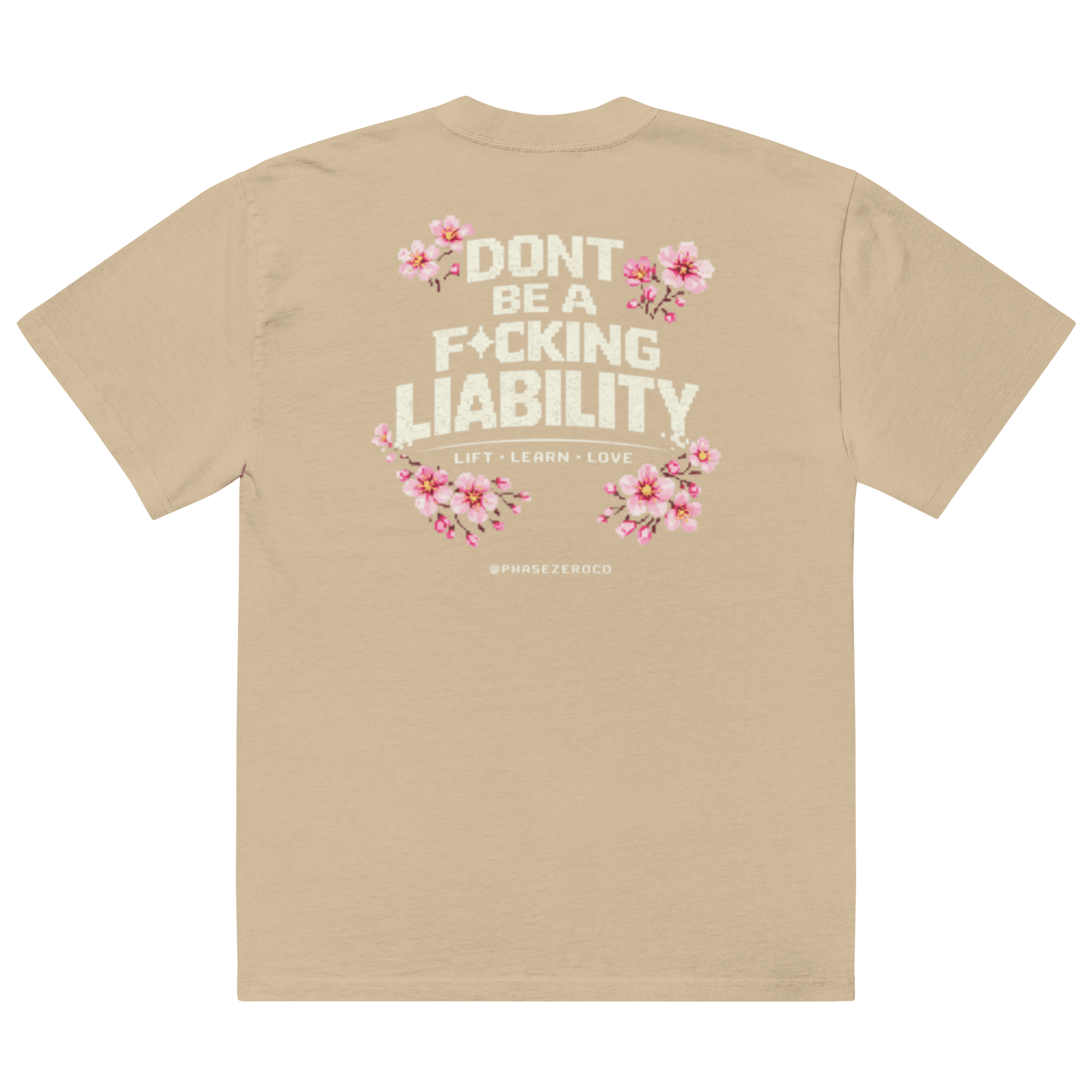 Liability Oversized Tee - Phase Zero Co