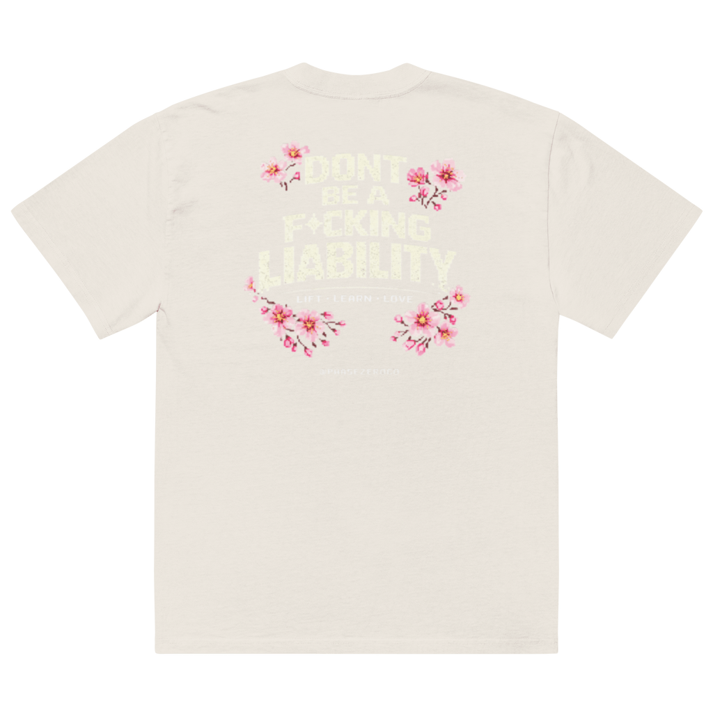 Liability Oversized Tee - Phase Zero Co