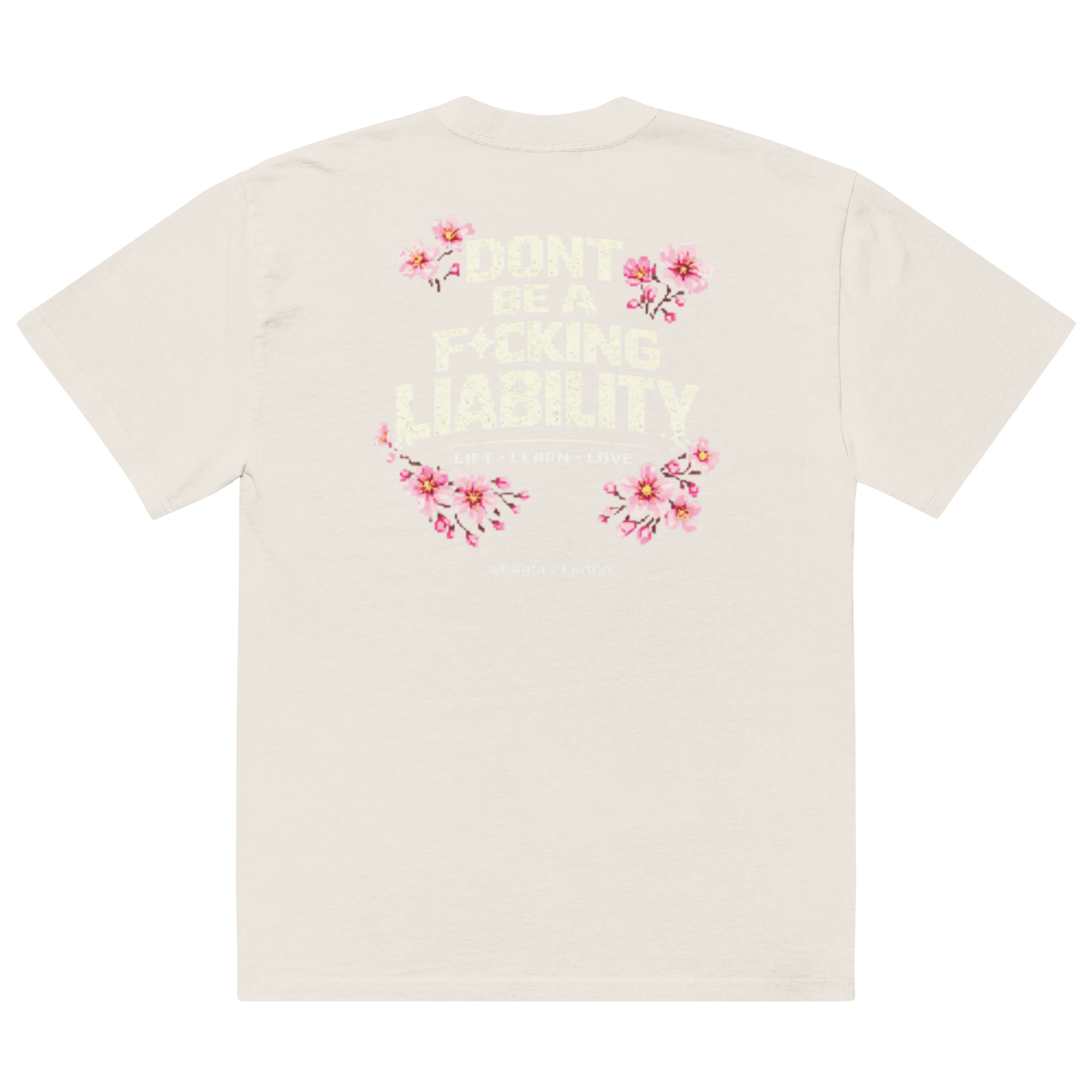 Liability Oversized Tee - Phase Zero Co