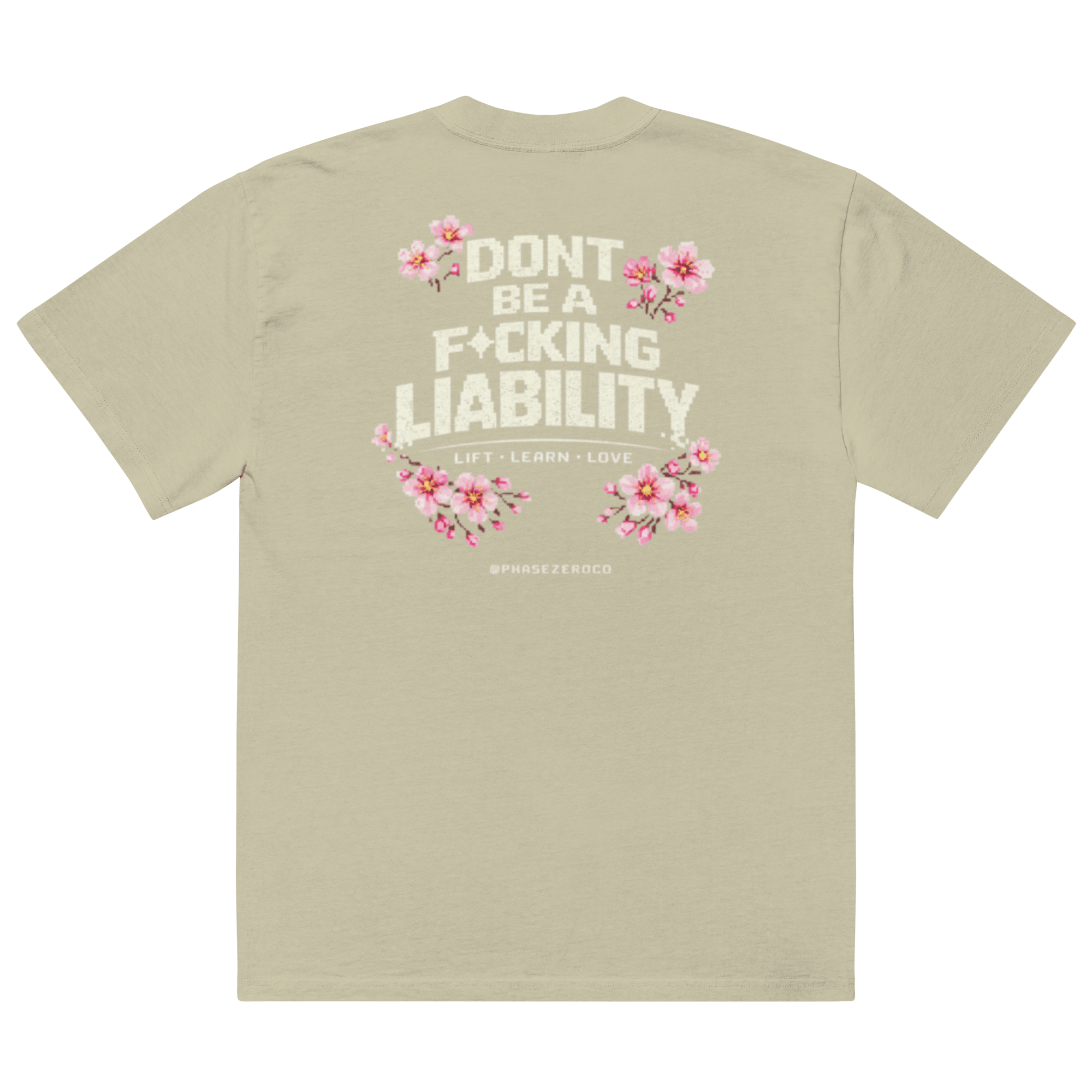 Liability Oversized Tee - Phase Zero Co