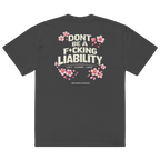 Liability Oversized Tee - Phase Zero Co
