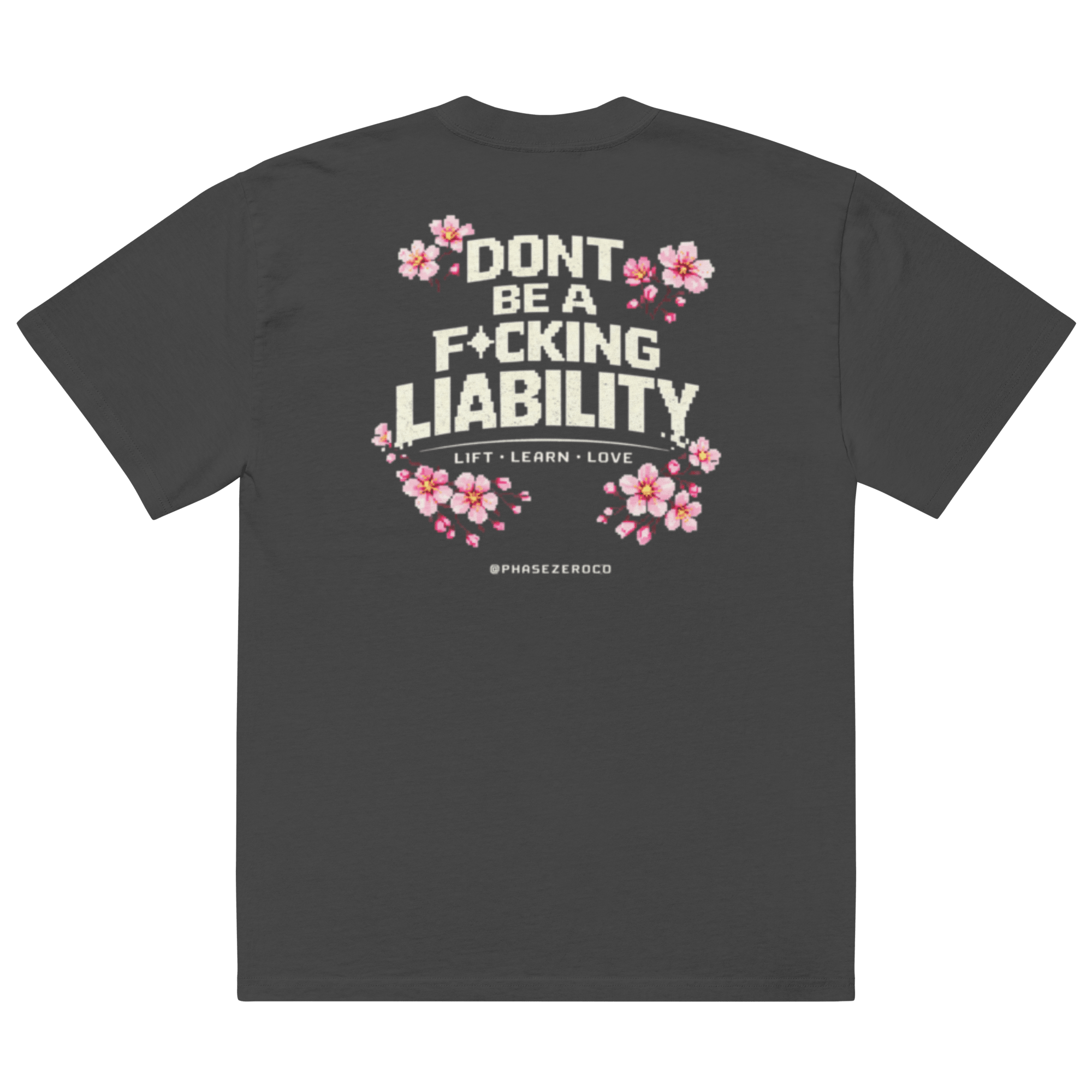 Liability Oversized Tee - Phase Zero Co