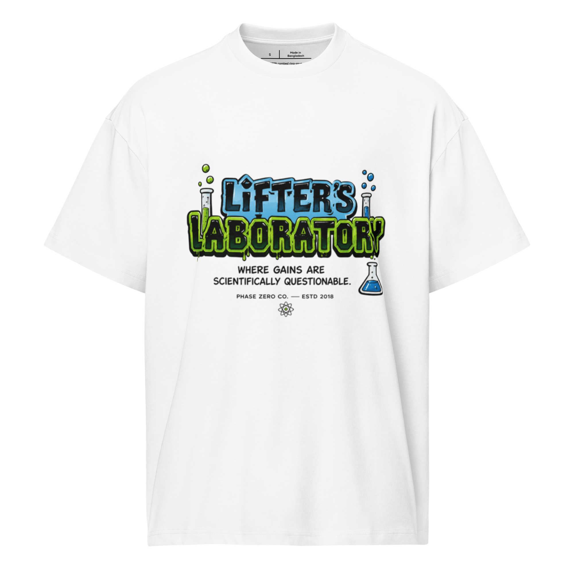 Lifter's Laboratory Box Tee - Phase Zero Co