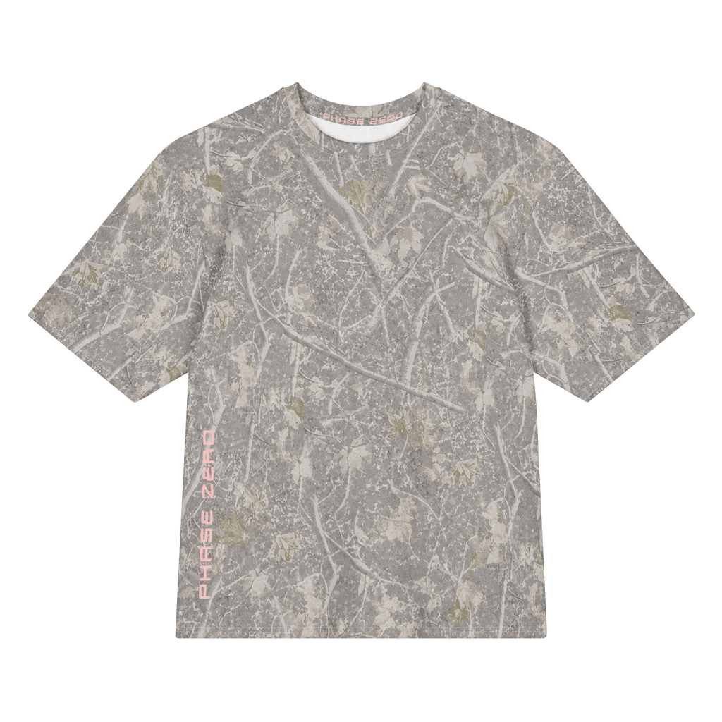 Light Tree Camo Oversized Tee - Phase Zero Co