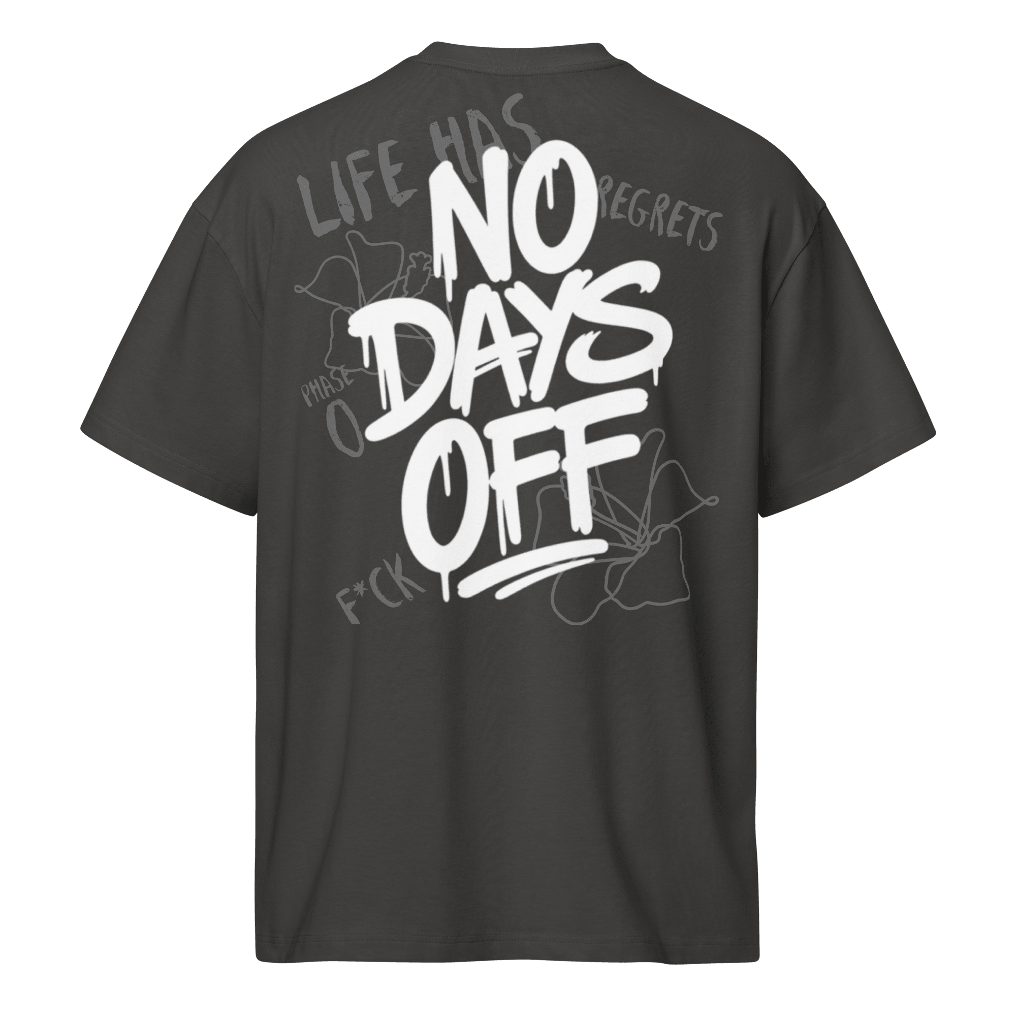 No Days Off Box Tee - Phase Zero Co