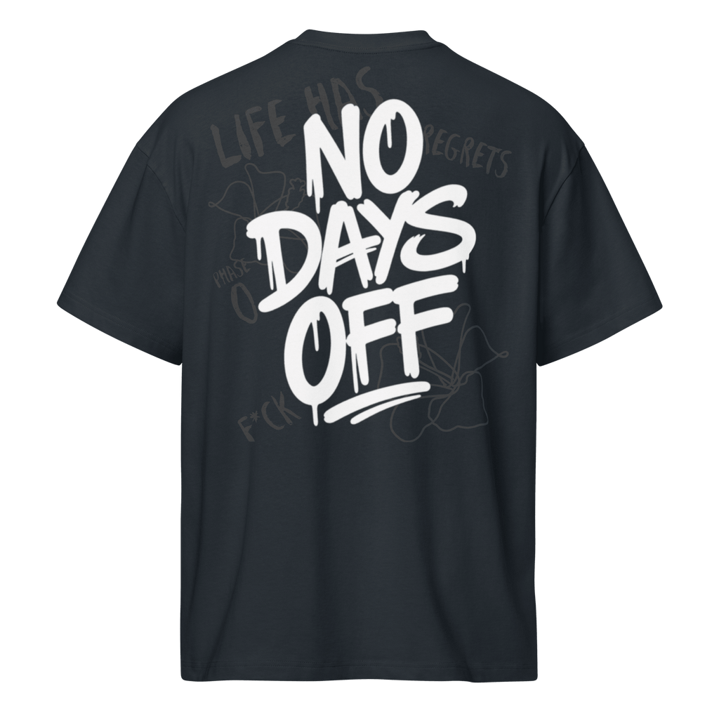 No Days Off Box Tee - Phase Zero Co