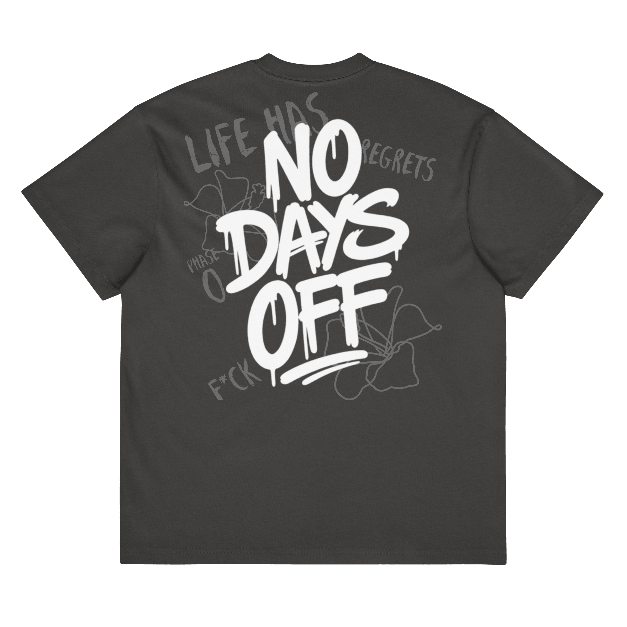 No Days Off Box Tee - Phase Zero Co
