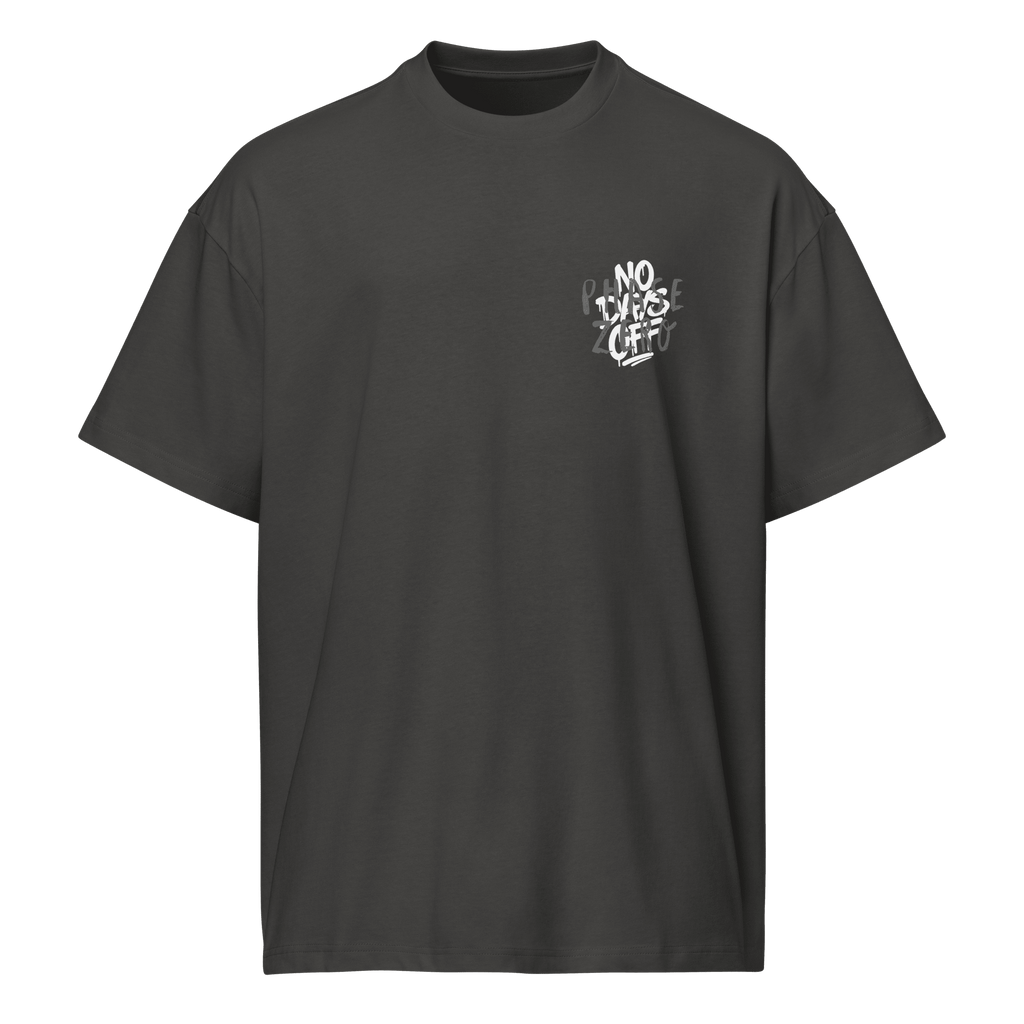 No Days Off Box Tee - Phase Zero Co