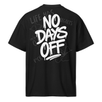 No Days Off Box Tee - Phase Zero Co