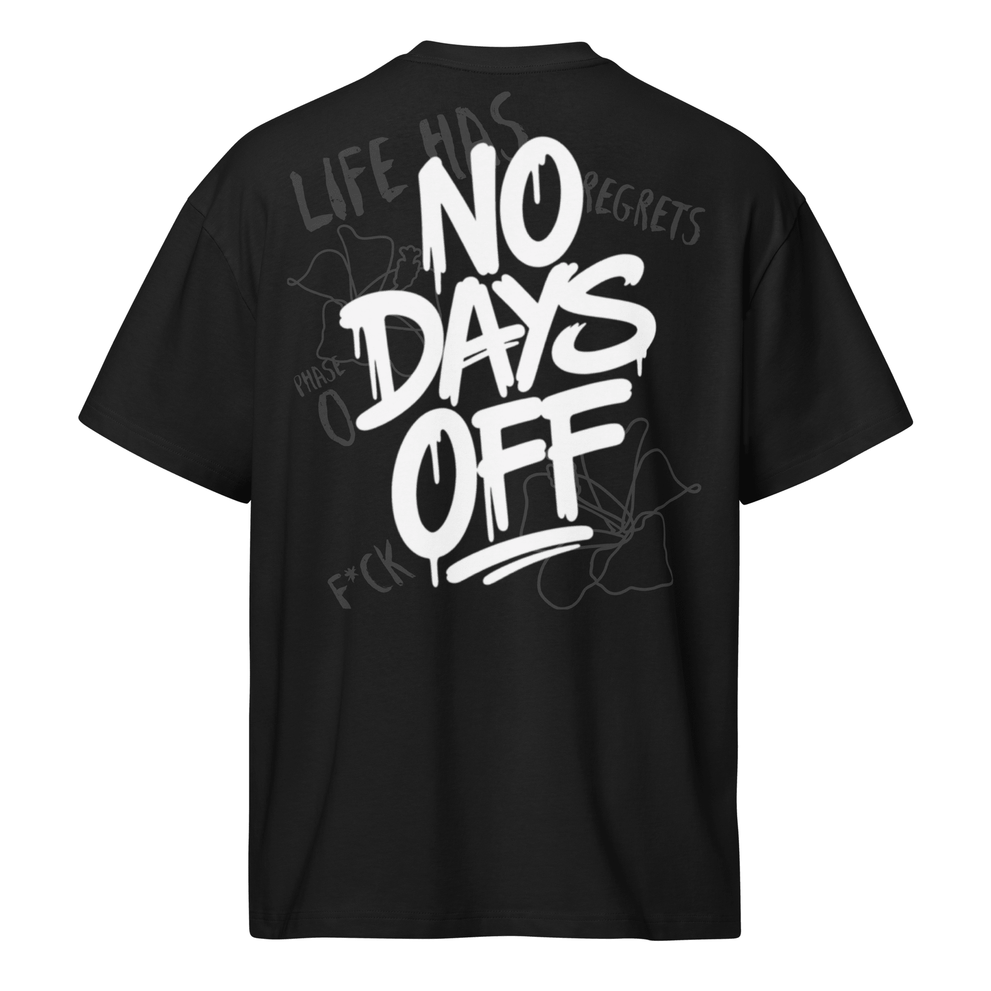 No Days Off Box Tee - Phase Zero Co