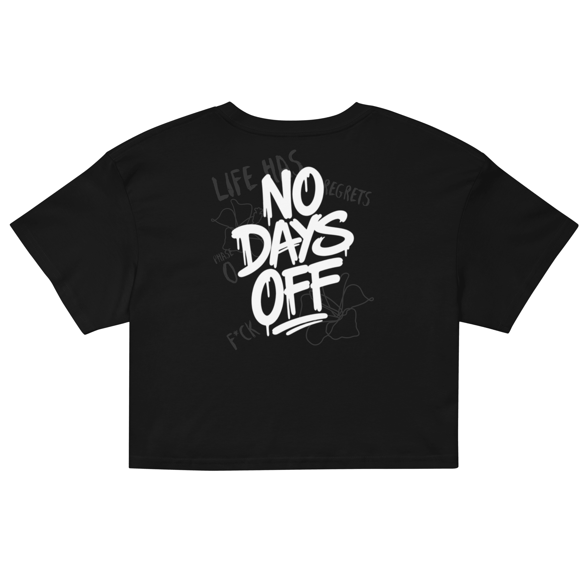 No Days Off Crop Top - Phase Zero Co