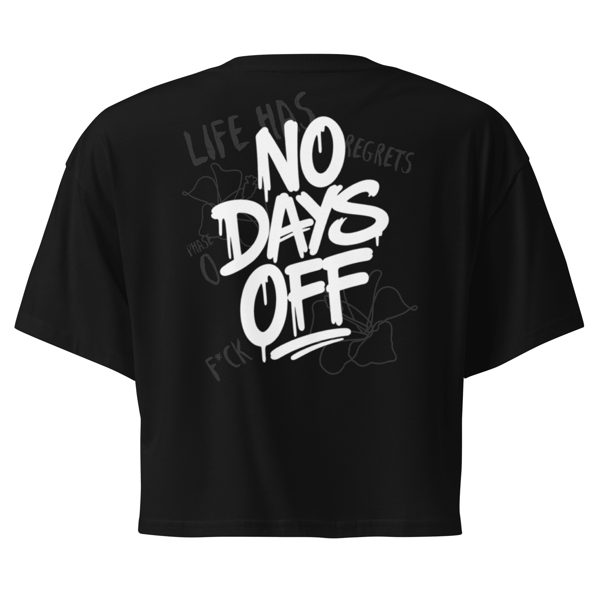 No Days Off Crop Top - Phase Zero Co