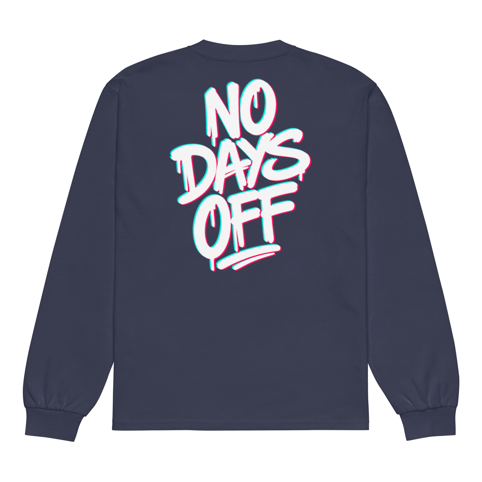 No Days Off Glitch Premium Long sleeve - Phase Zero Co
