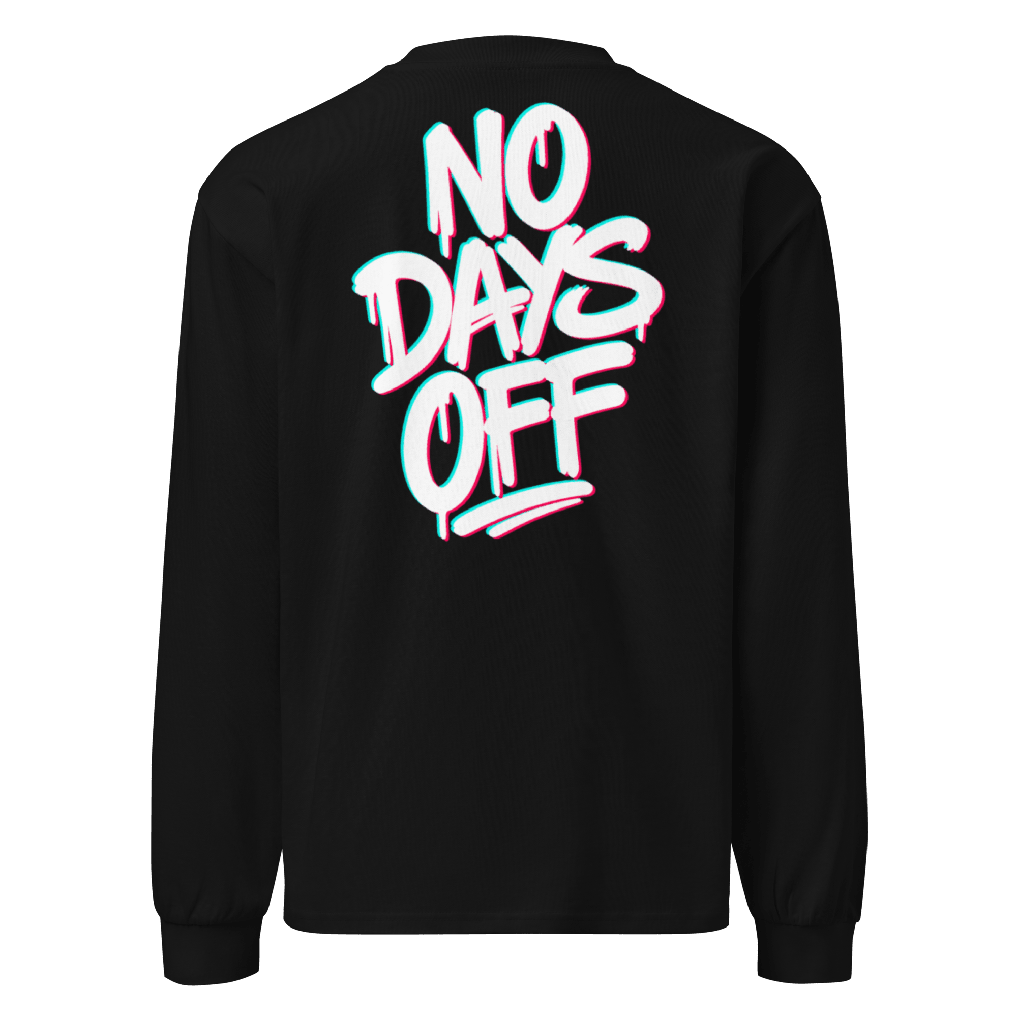No Days Off Glitch Premium Long sleeve - Phase Zero Co