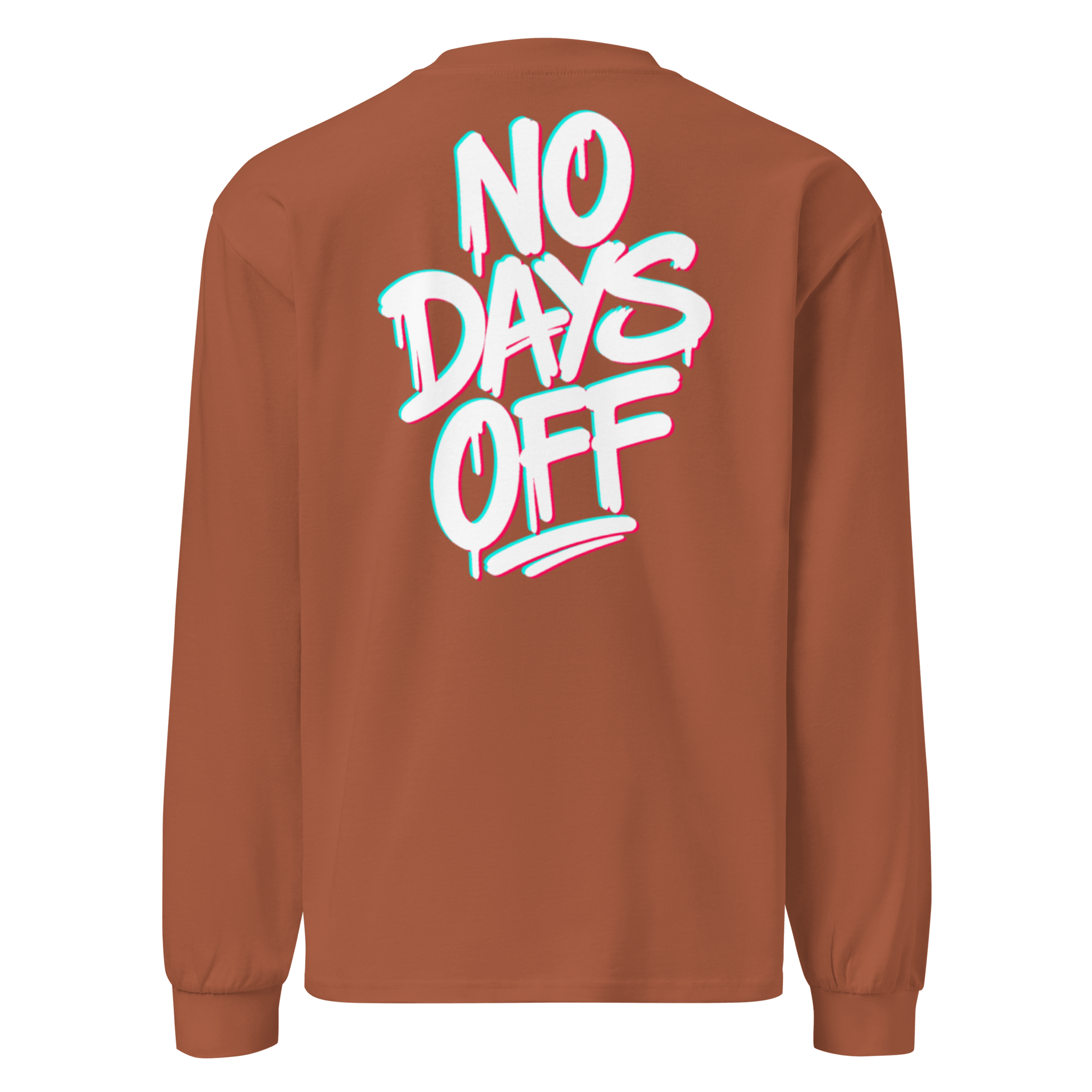 No Days Off Glitch Premium Long sleeve - Phase Zero Co