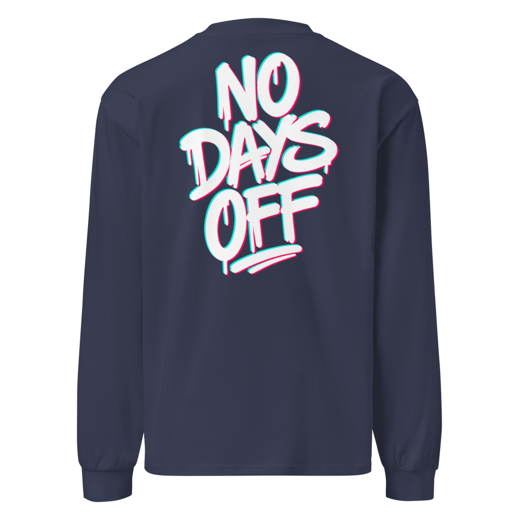 No Days Off Glitch Premium Long sleeve - Phase Zero Co