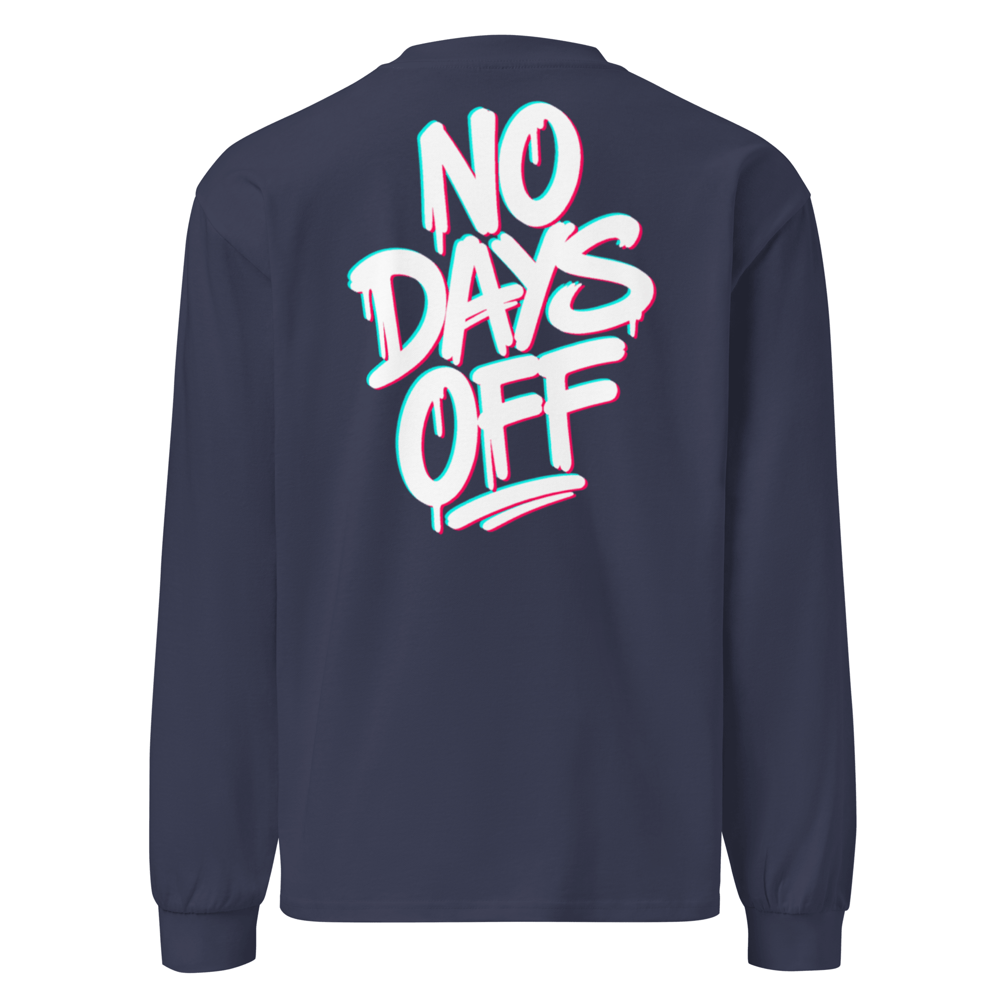 No Days Off Glitch Premium Long sleeve - Phase Zero Co