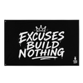 No Excuses Flag – Phase Zero Co flag product image 1