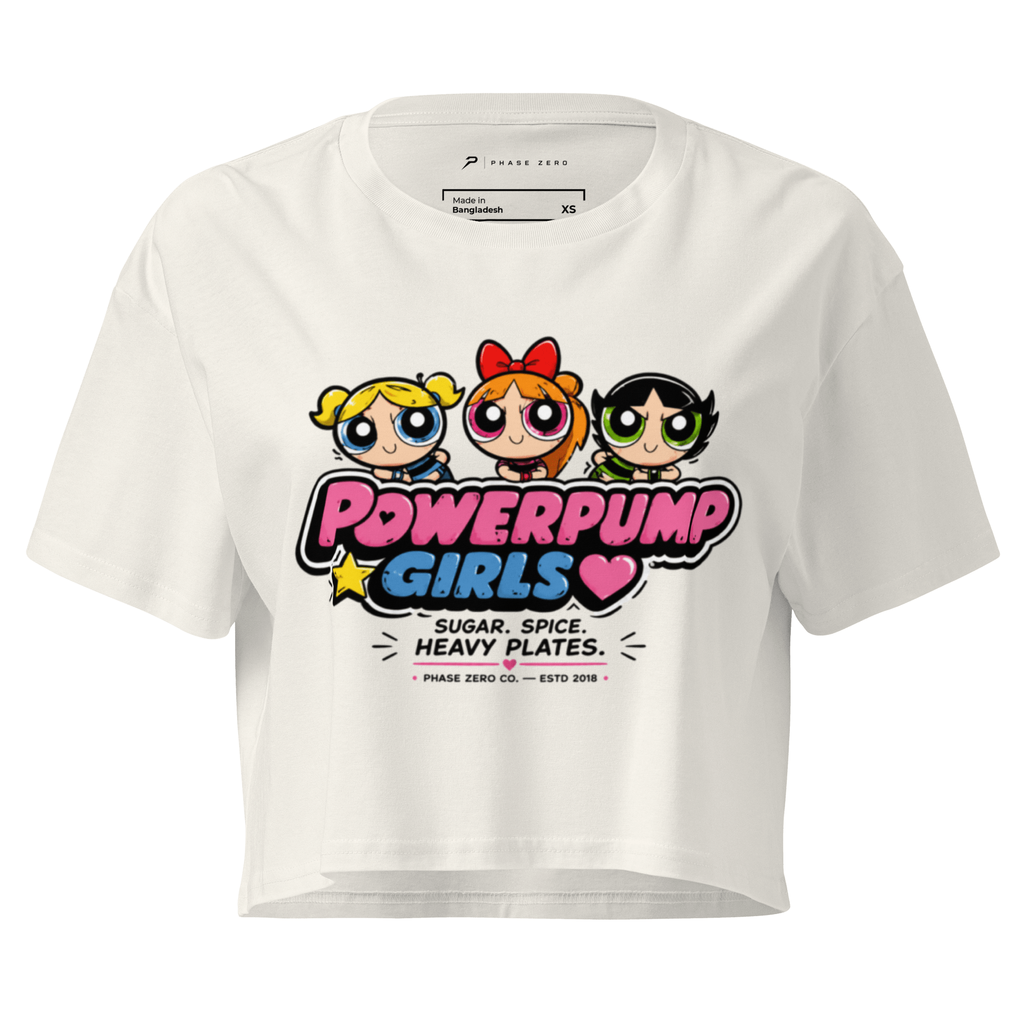 Powerpump Girls Crop Top - Phase Zero Co