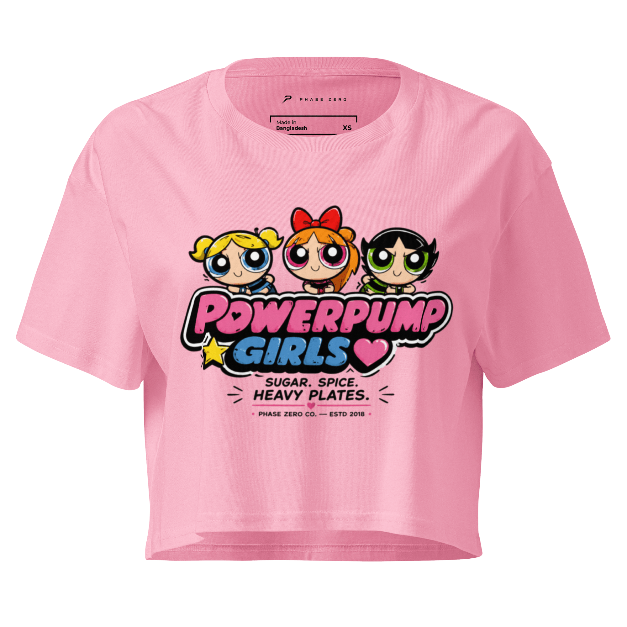 Powerpump Girls Crop Top - Phase Zero Co