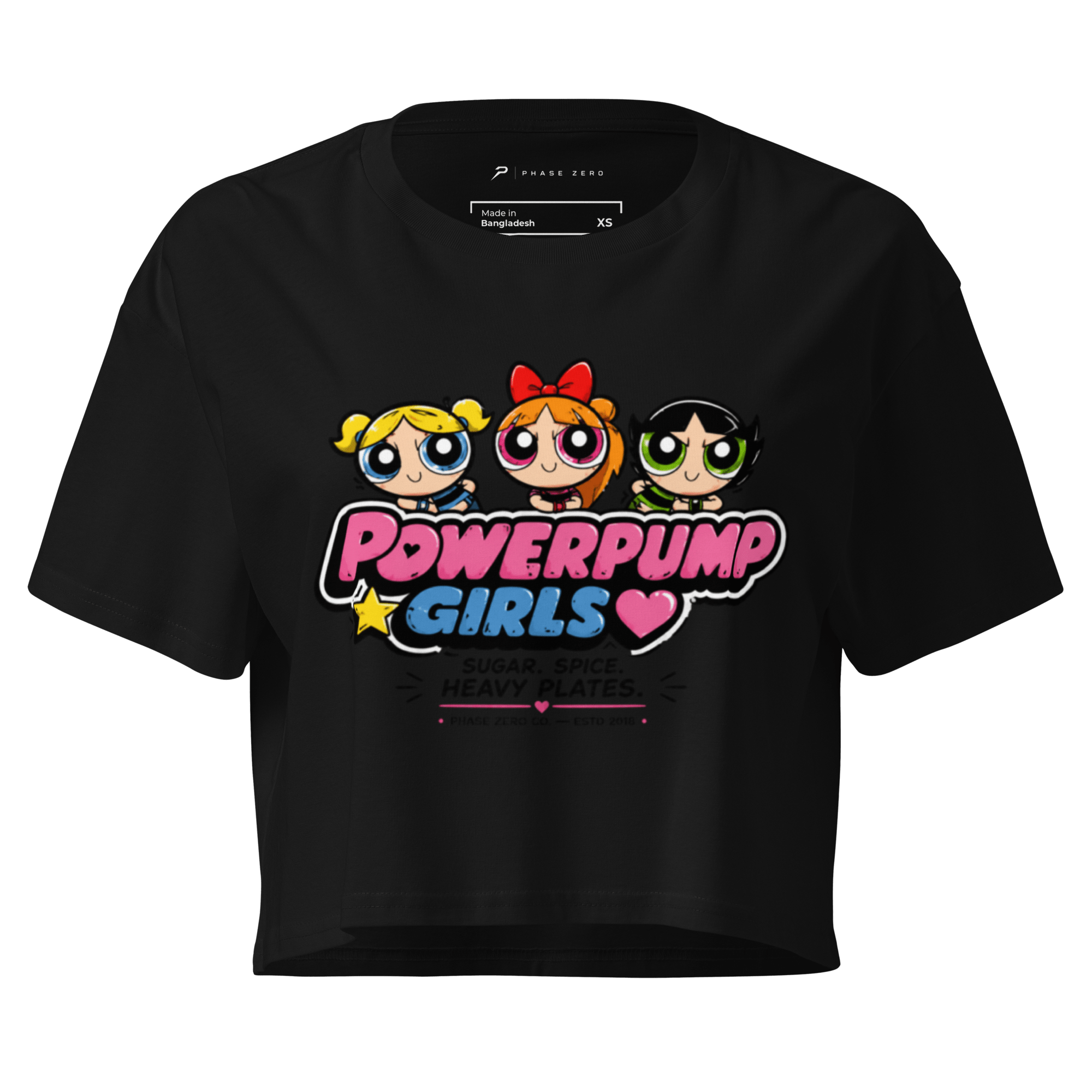 Powerpump Girls Crop Top - Phase Zero Co