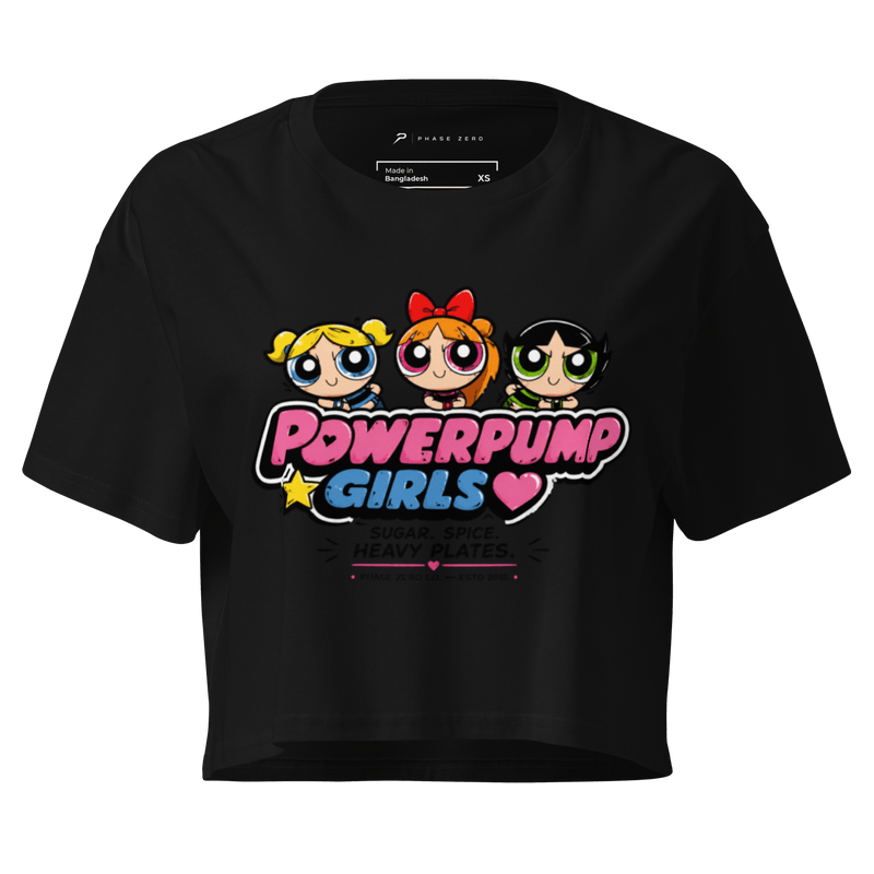 Powerpump Girls Crop Top - Phase Zero Co