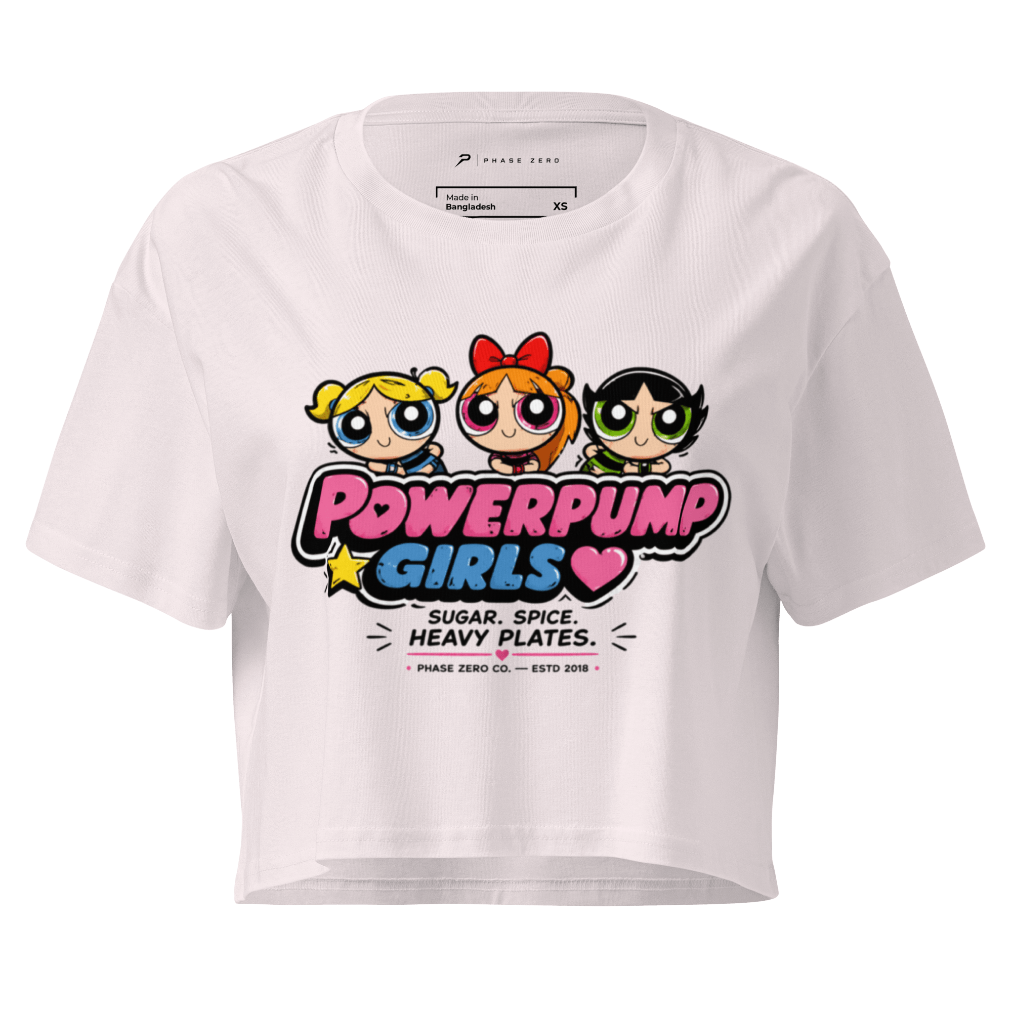 Powerpump Girls Crop Top - Phase Zero Co