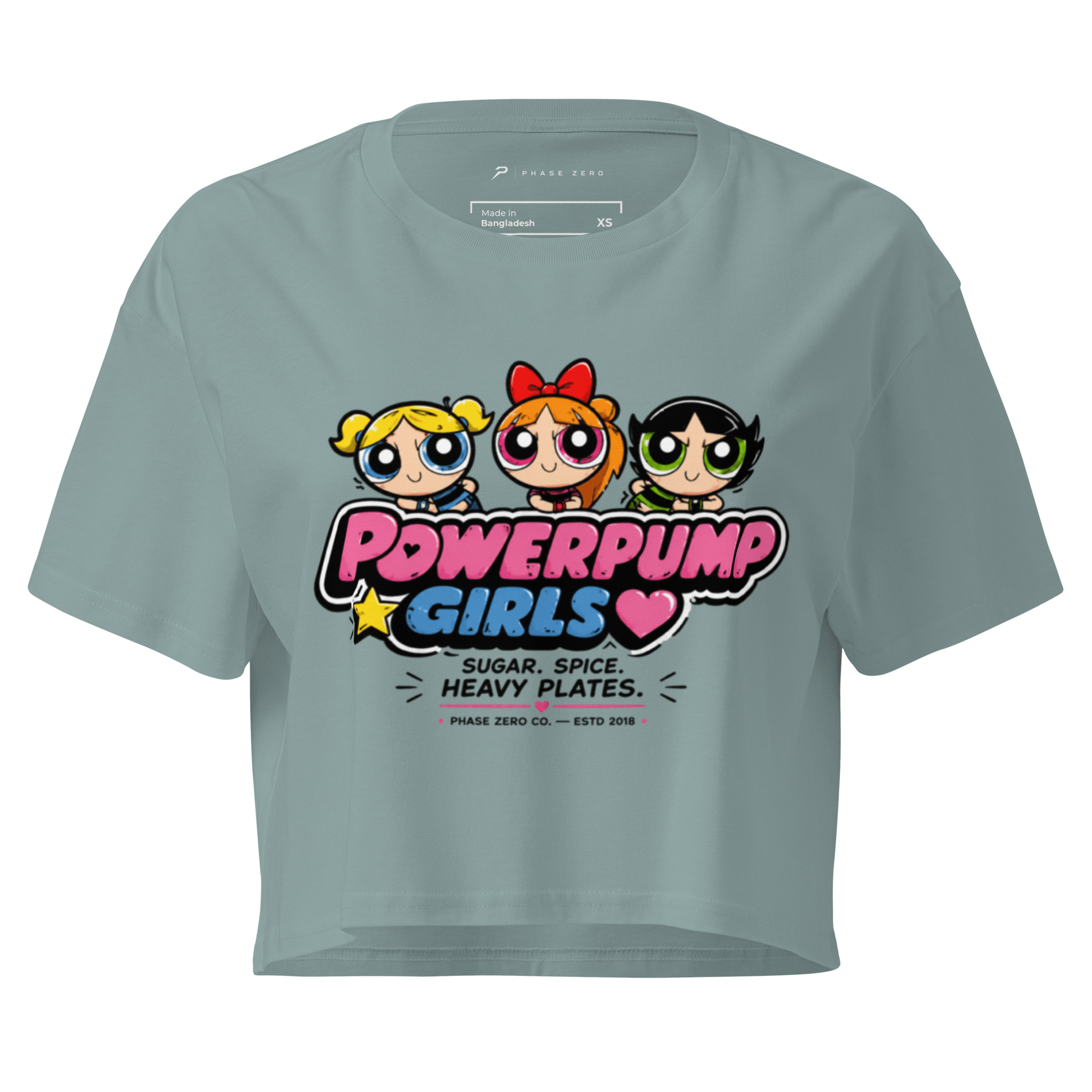 Powerpump Girls Crop Top - Phase Zero Co