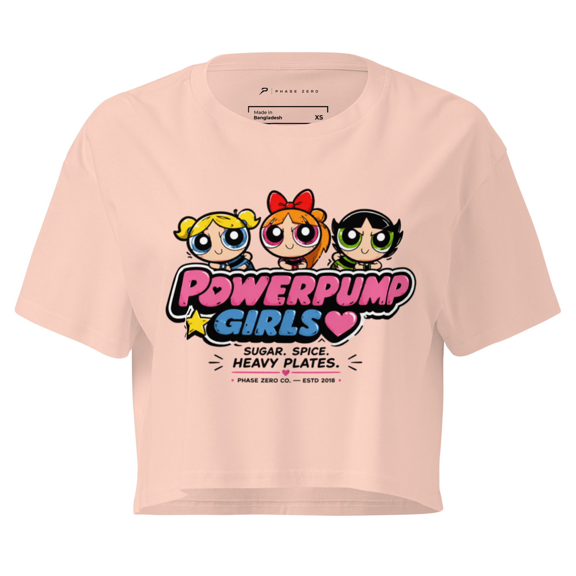 Powerpump Girls Crop Top - Phase Zero Co