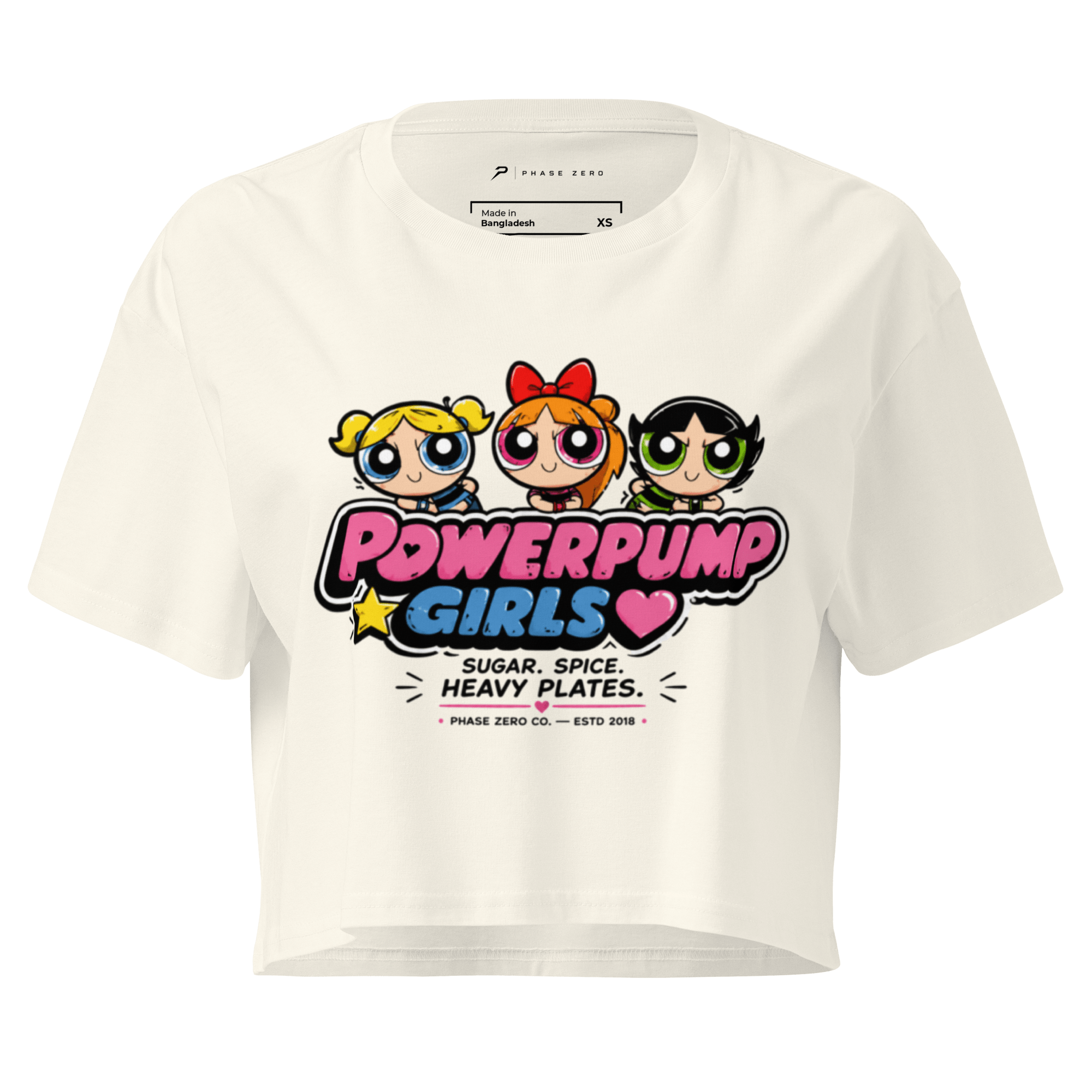 Powerpump Girls Crop Top - Phase Zero Co