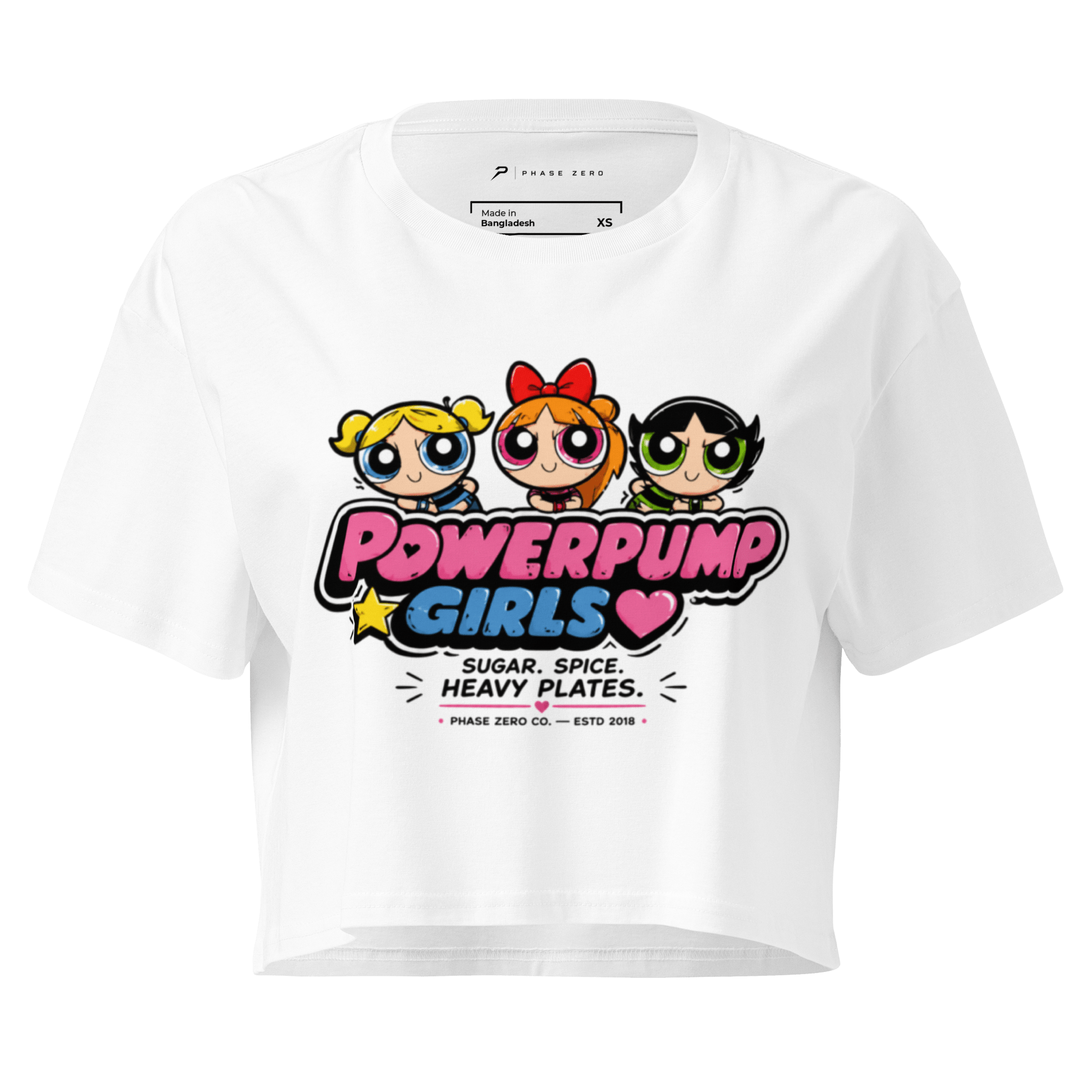 Powerpump Girls Crop Top - Phase Zero Co