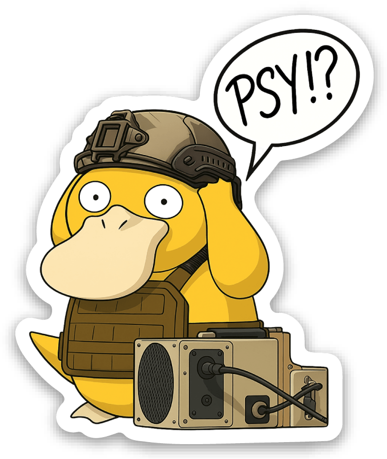 PSY? Sticker - Phase Zero Co
