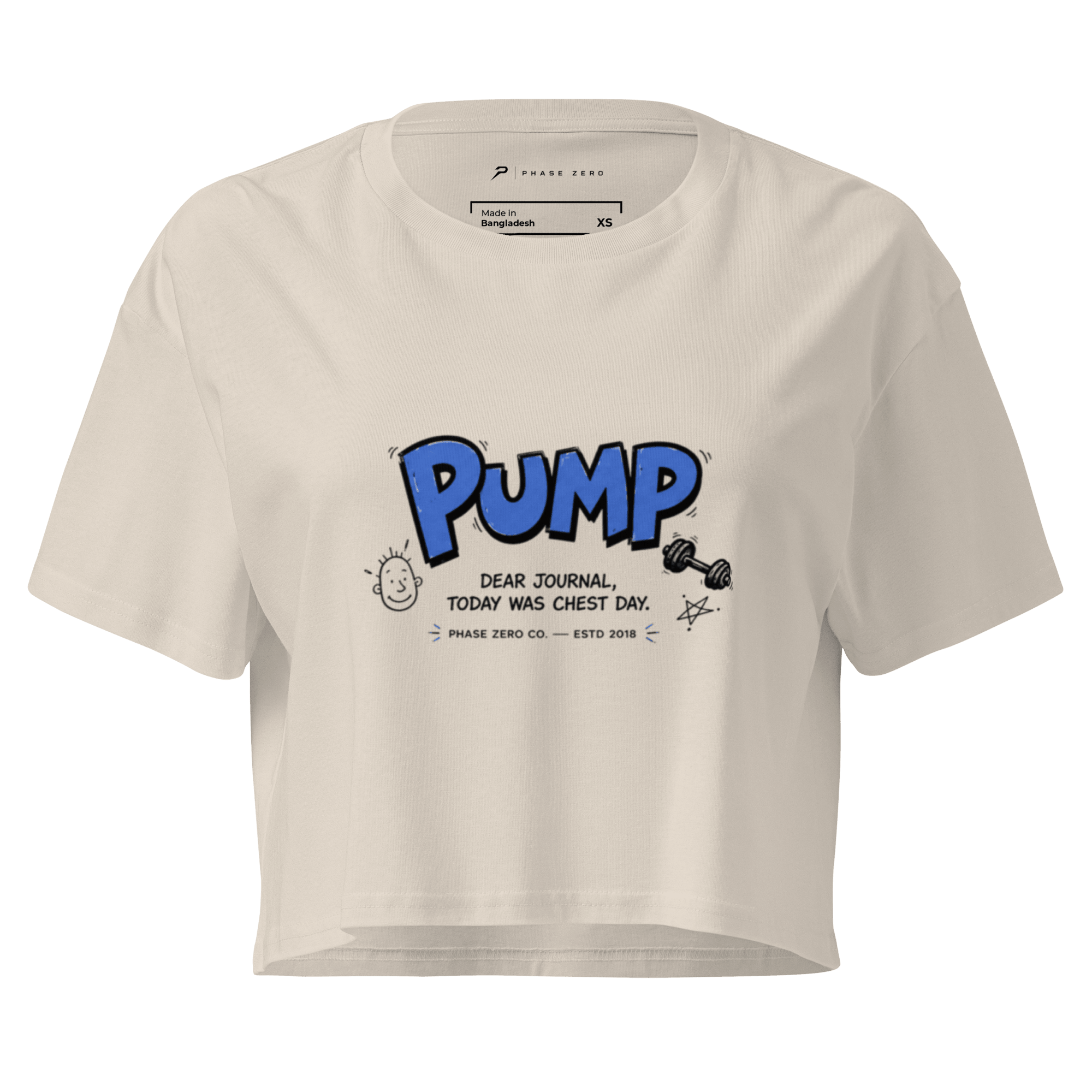Pump Retro Crop Top - Phase Zero Co