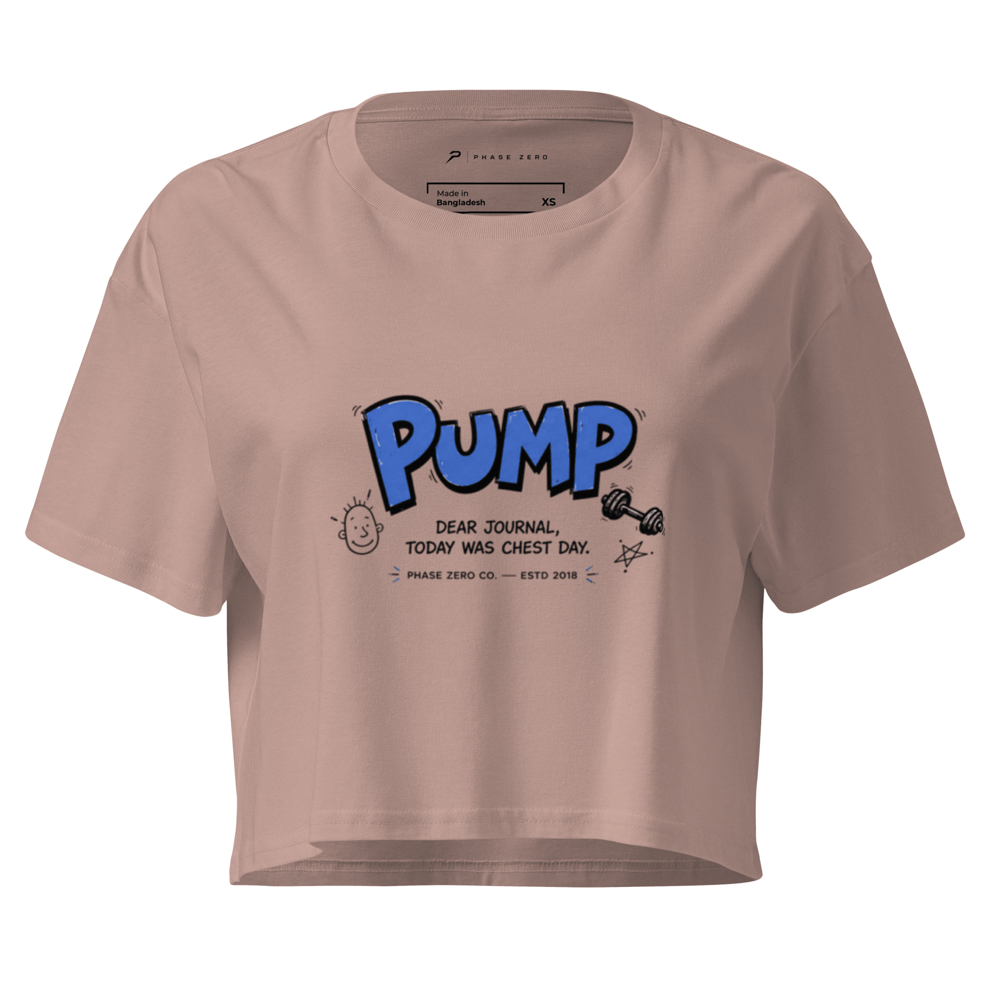 Pump Retro Crop Top - Phase Zero Co
