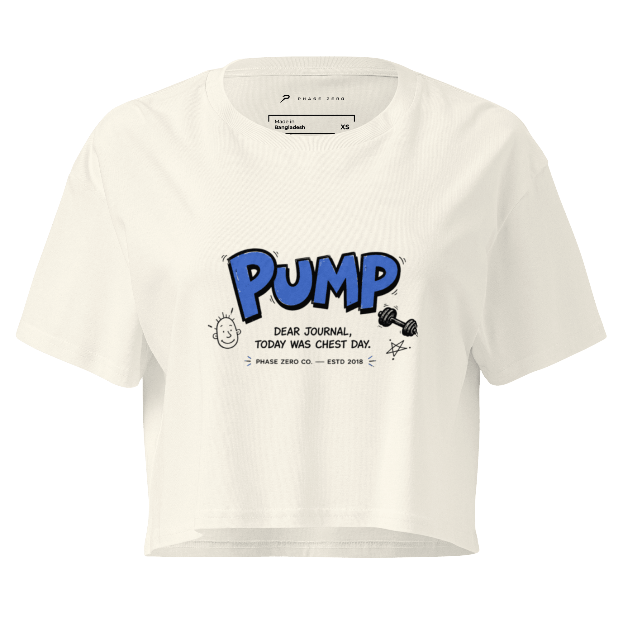Pump Retro Crop Top - Phase Zero Co