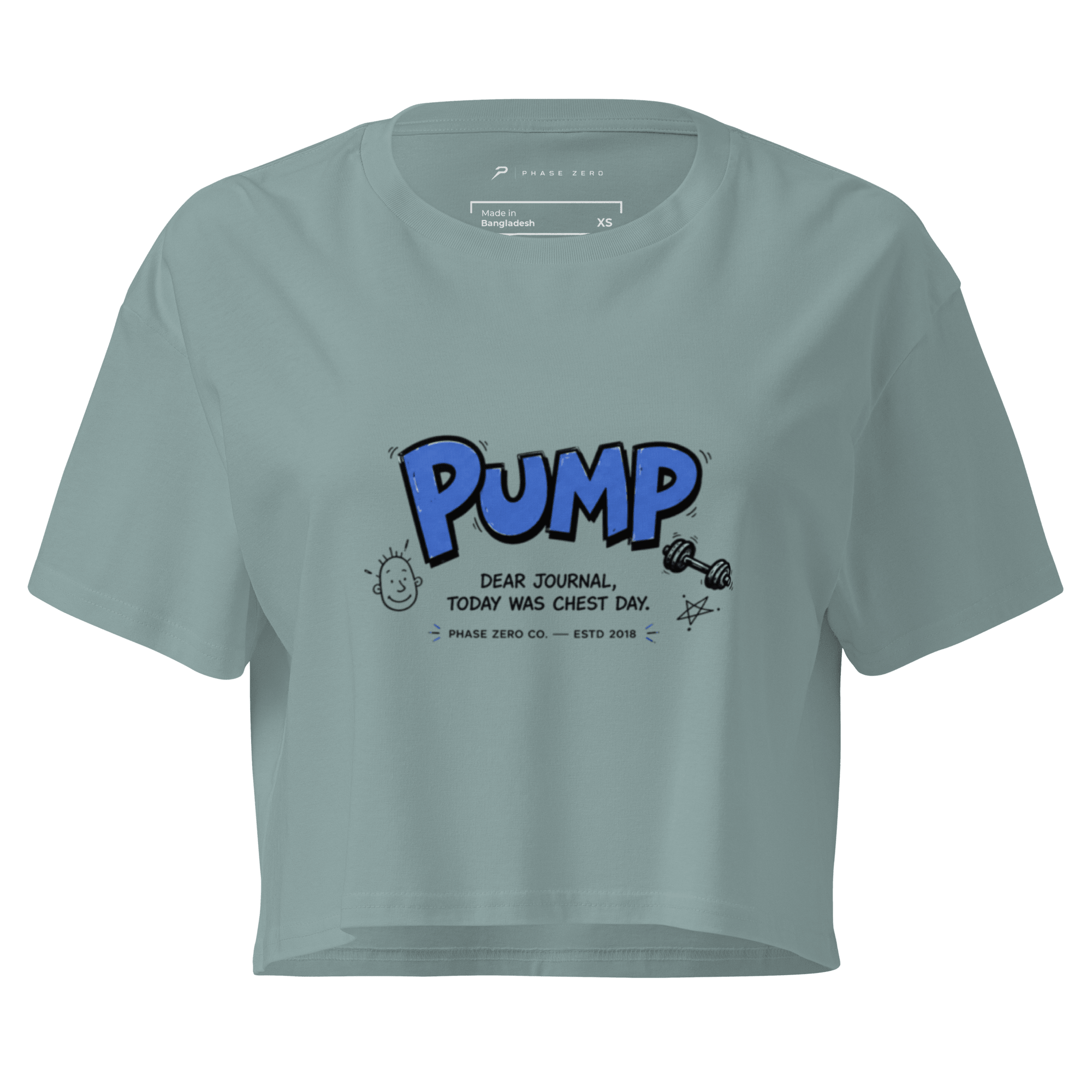 Pump Retro Crop Top - Phase Zero Co
