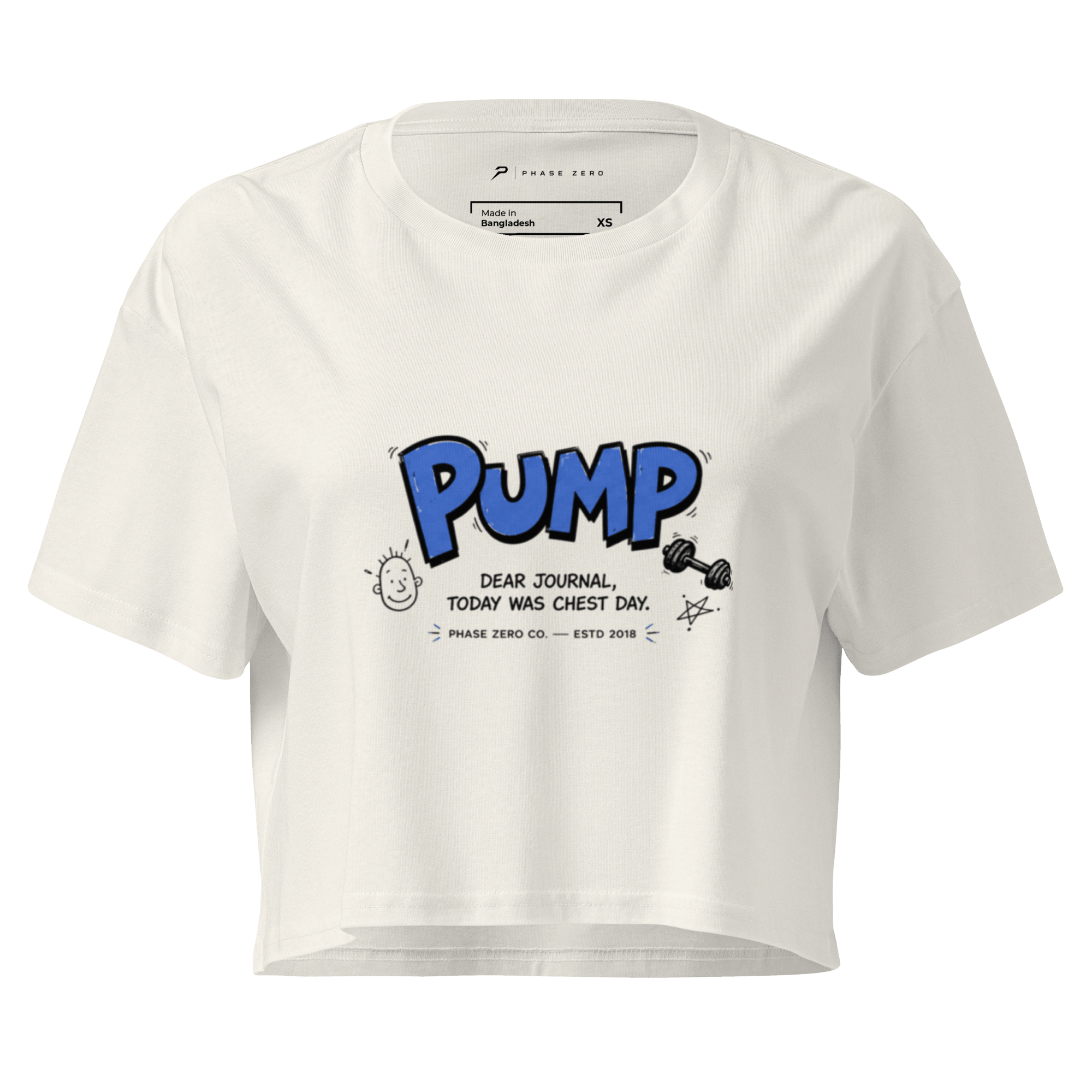 Pump Retro Crop Top - Phase Zero Co