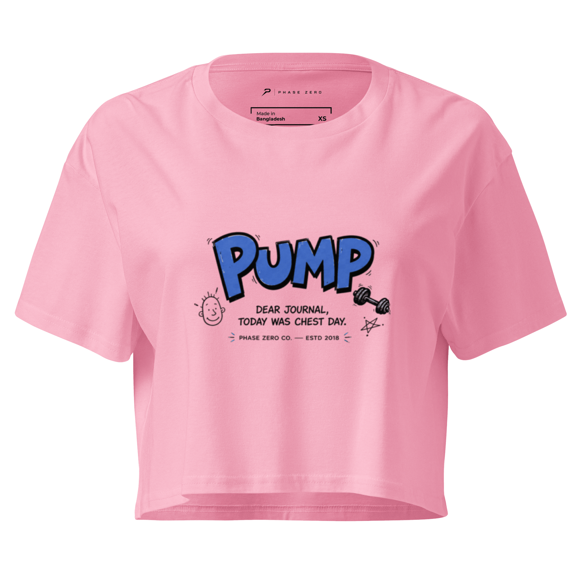 Pump Retro Crop Top - Phase Zero Co