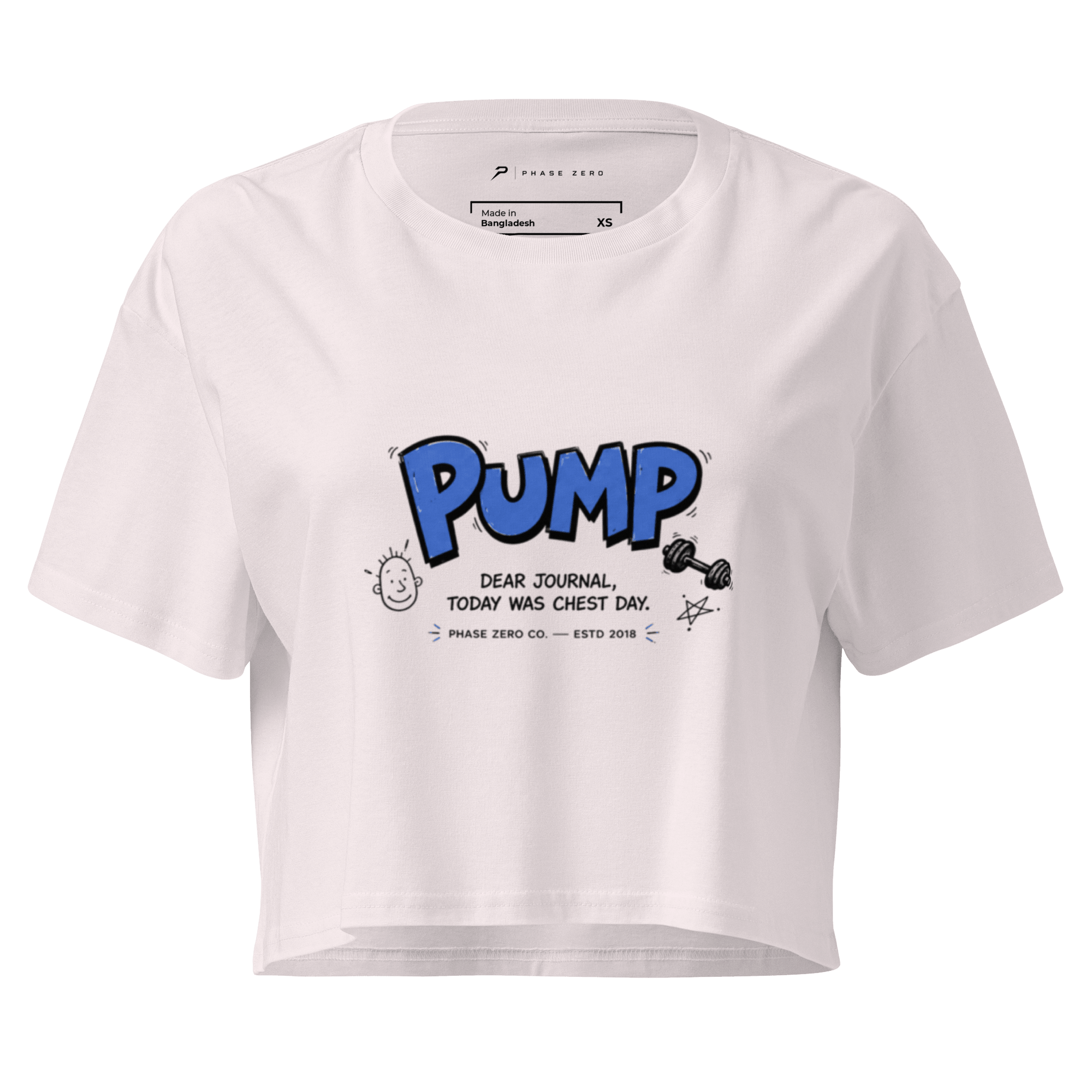Pump Retro Crop Top - Phase Zero Co