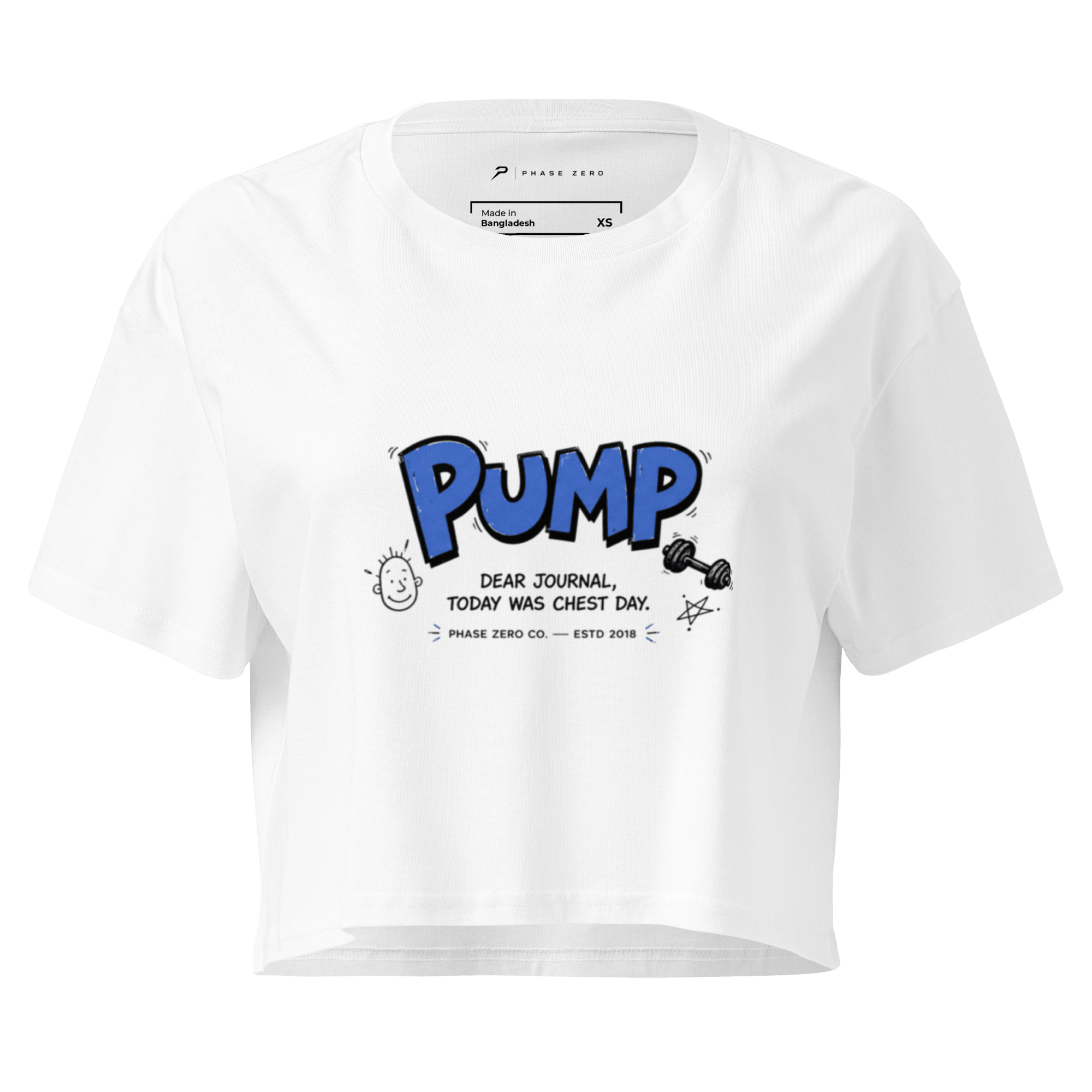 Pump Retro Crop Top - Phase Zero Co