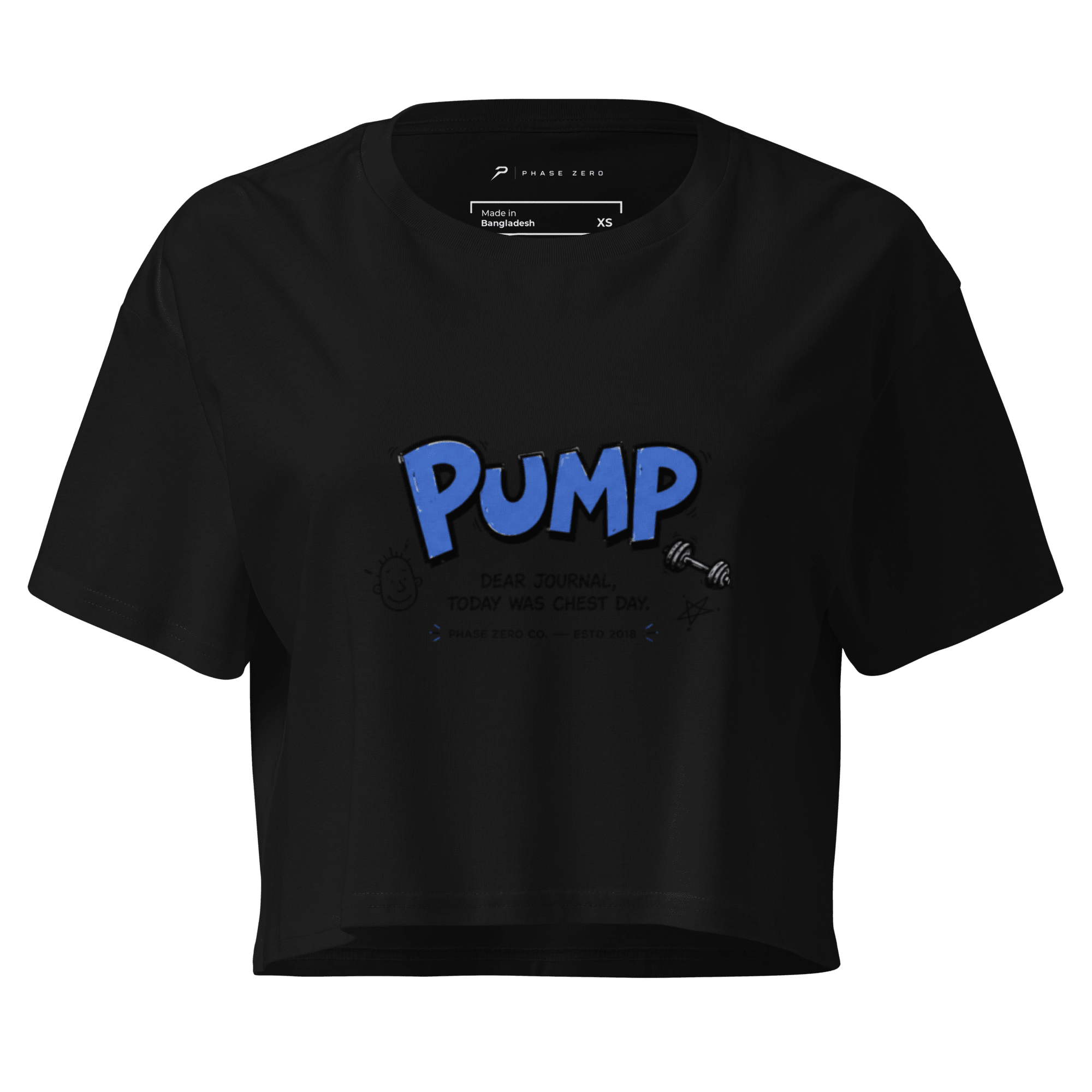 Pump Retro Crop Top - Phase Zero Co
