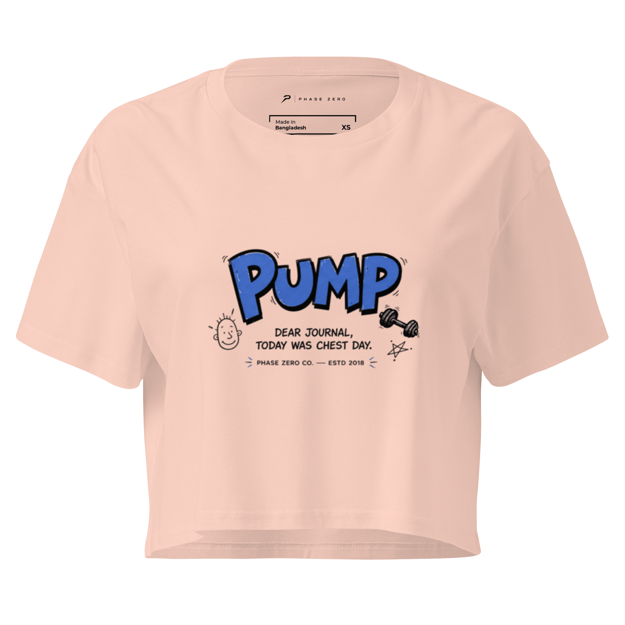 Pump Retro Crop Top - Phase Zero Co