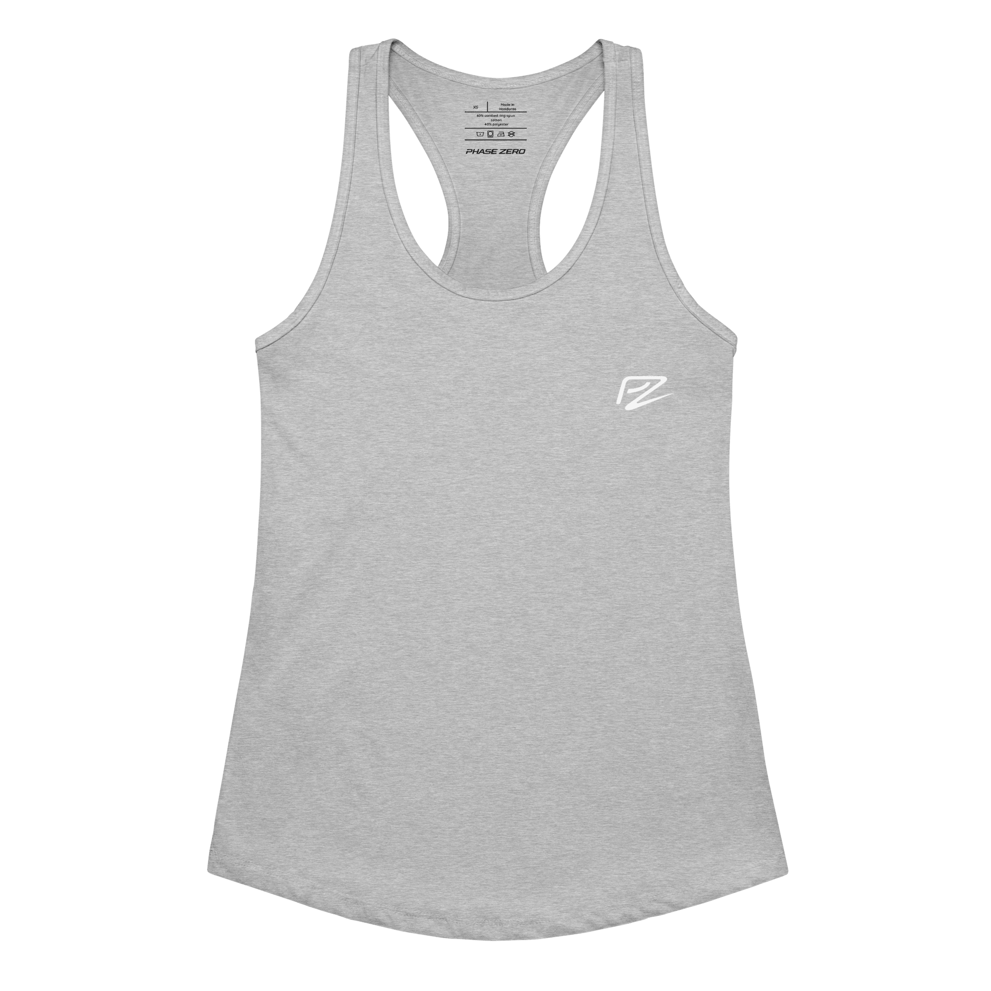 PZ Logo Fitted Tanktop - Phase Zero Co