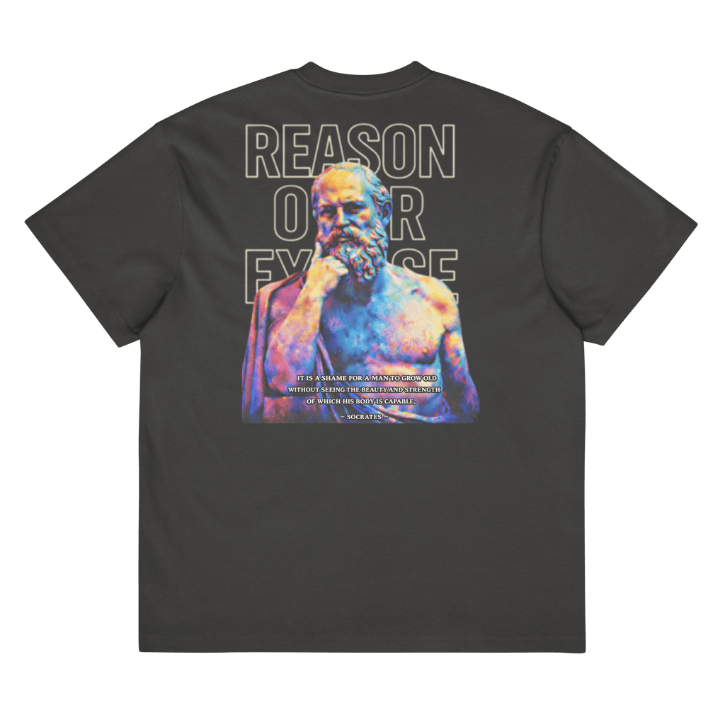 Reason Over Excuse box tee - Phase Zero Co