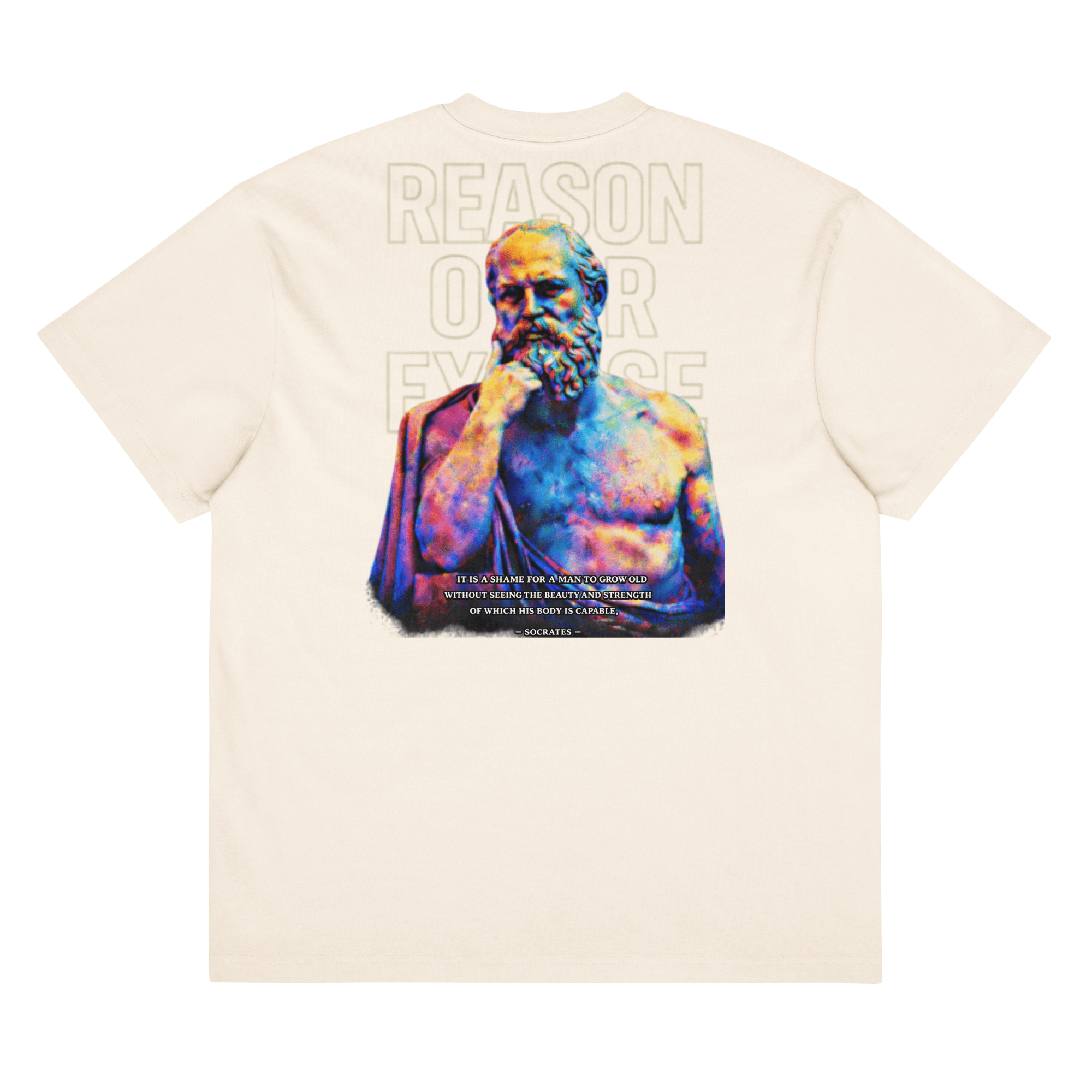 Reason Over Excuse box tee - Phase Zero Co