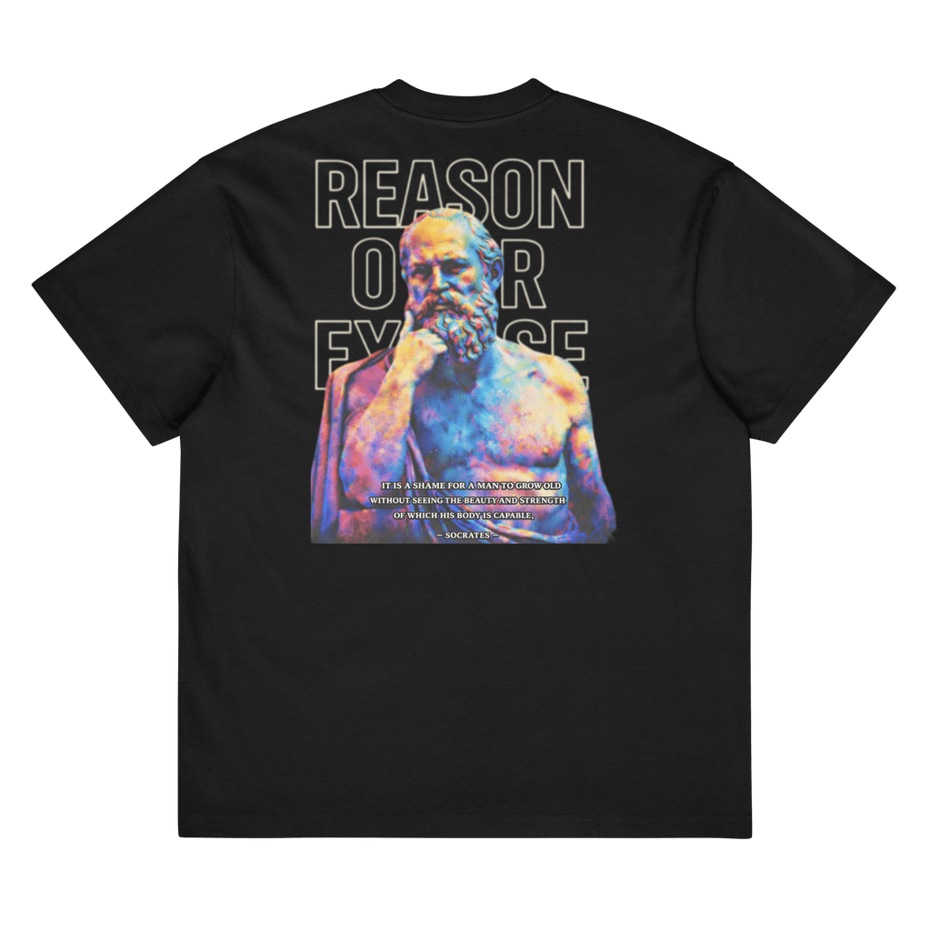 Reason Over Excuse box tee - Phase Zero Co